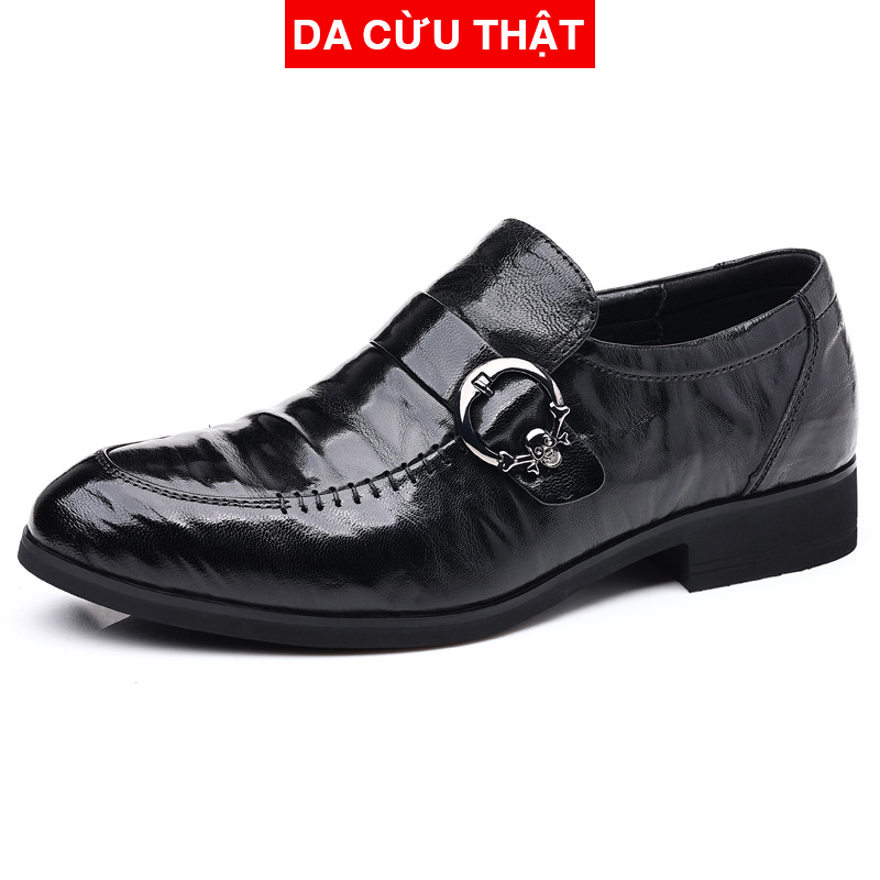 Giày Lười Công Sở Da Cừu Cao Cấp G55