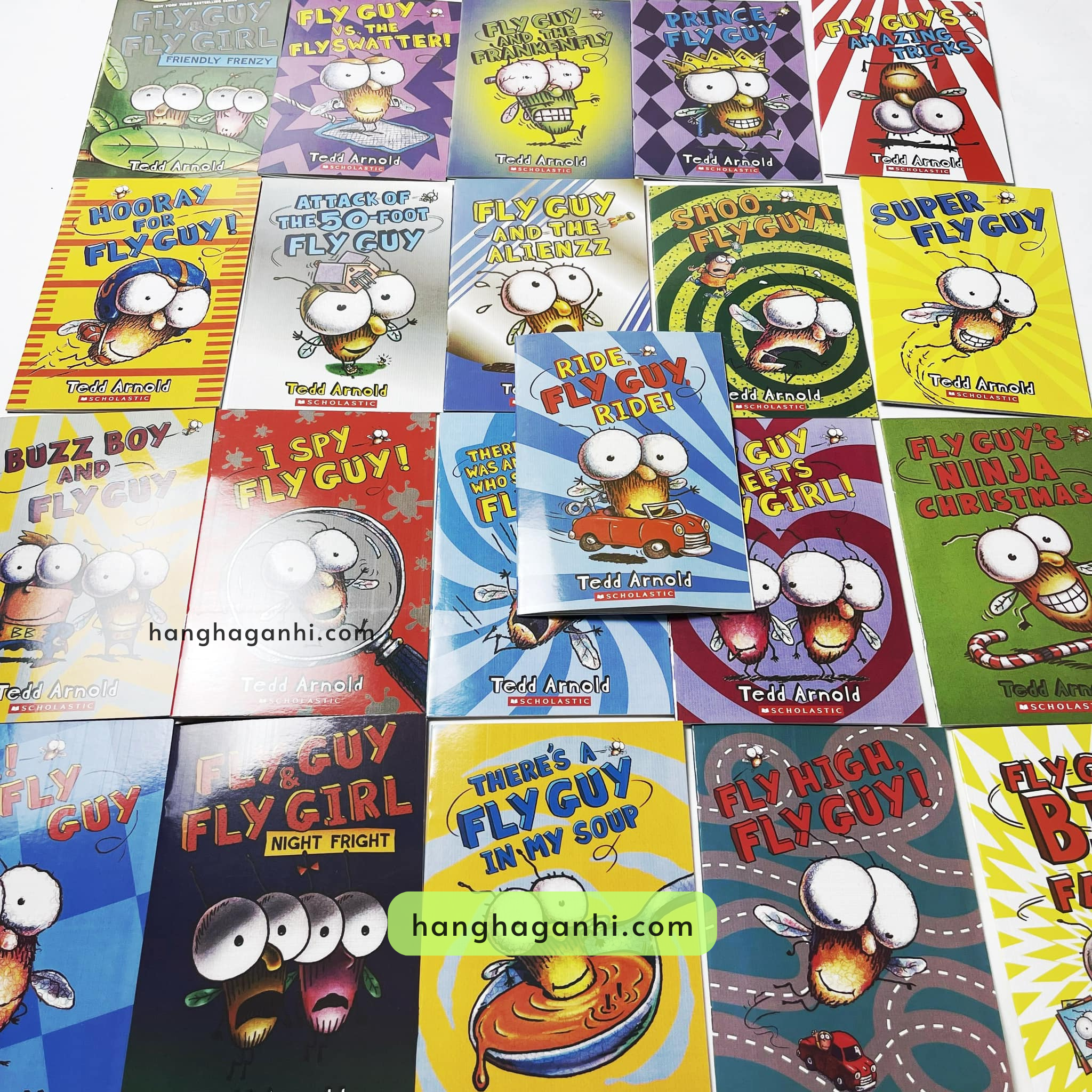 Fly Guy, bộ 21+1 cuốn, truyện tiếng Anh nhập khẩu nguyên seal, nguyên box, kèm file nghe_thumbnail_4
