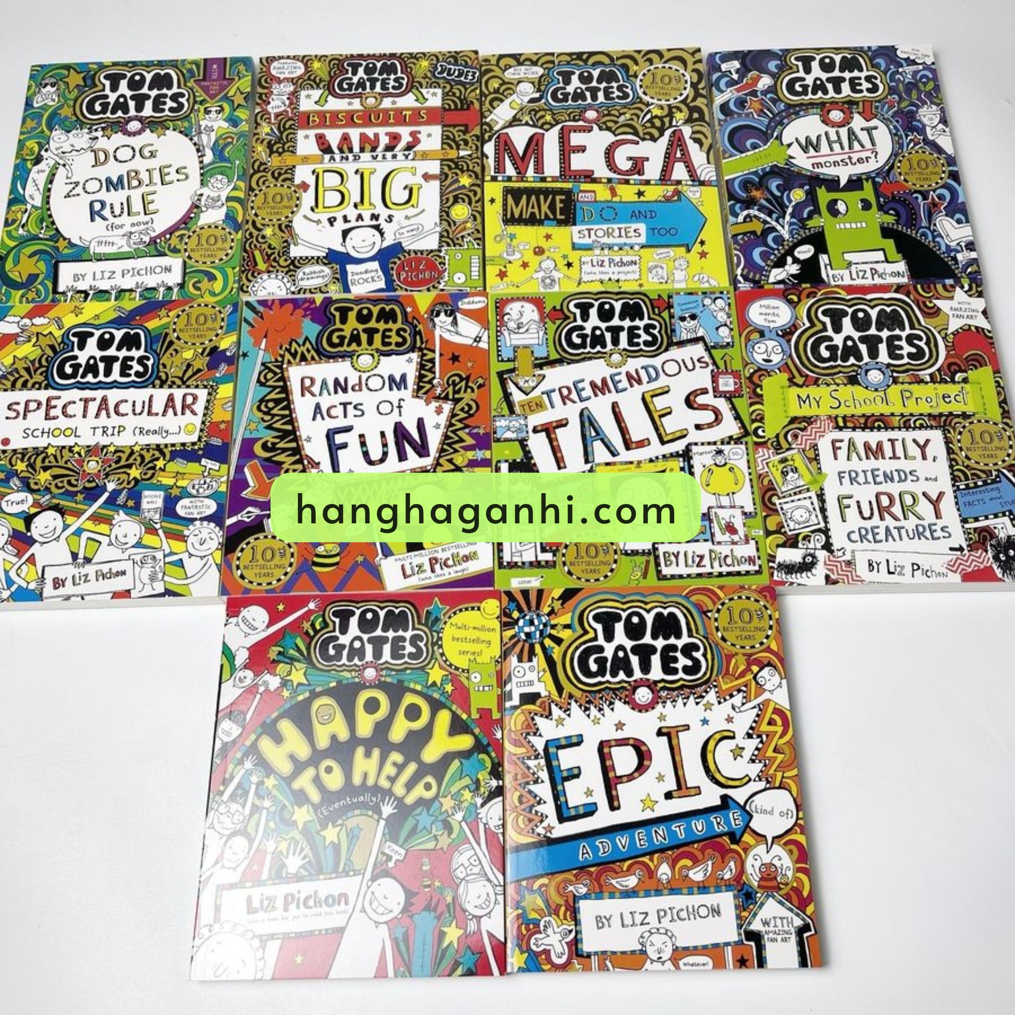 Tom Gates Phần 2 – Trọn Bộ 10 Cuốn [ Sách Nhập Khẩu ]_thumbnail_0