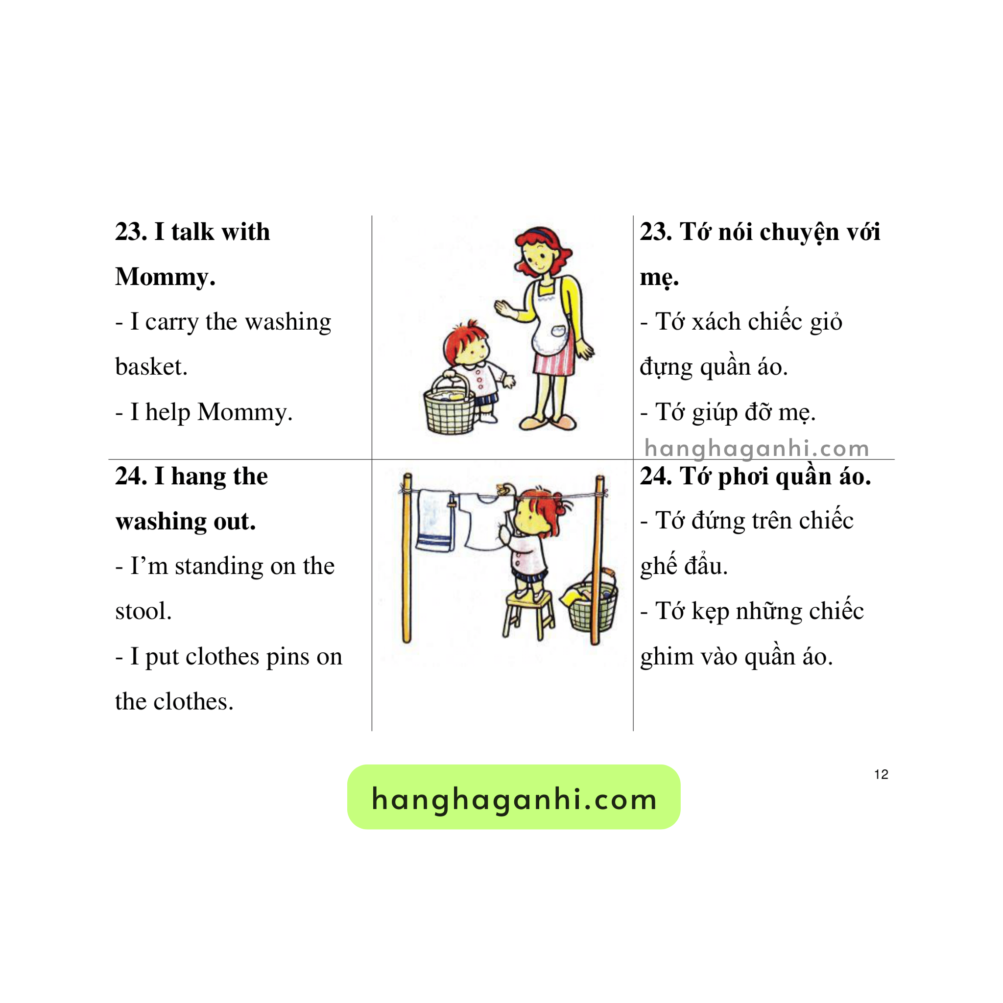 Combo 2 cuốn sách giao tiếp, từ vựng giao tiếp Tiếng Anh mẹ học cùng con chủ đề đời sống hàng ngày_thumbnail_2