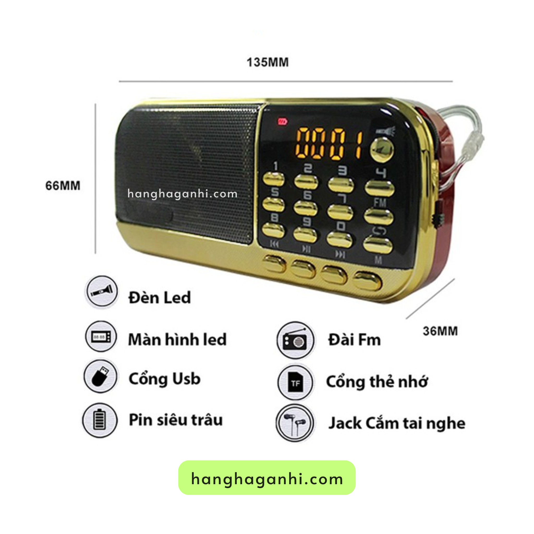 Loa Craven cho bé học tiếng Anh, đã kèm thẻ nhớ 8GB, 3 pin, dây sạc_thumbnail_1