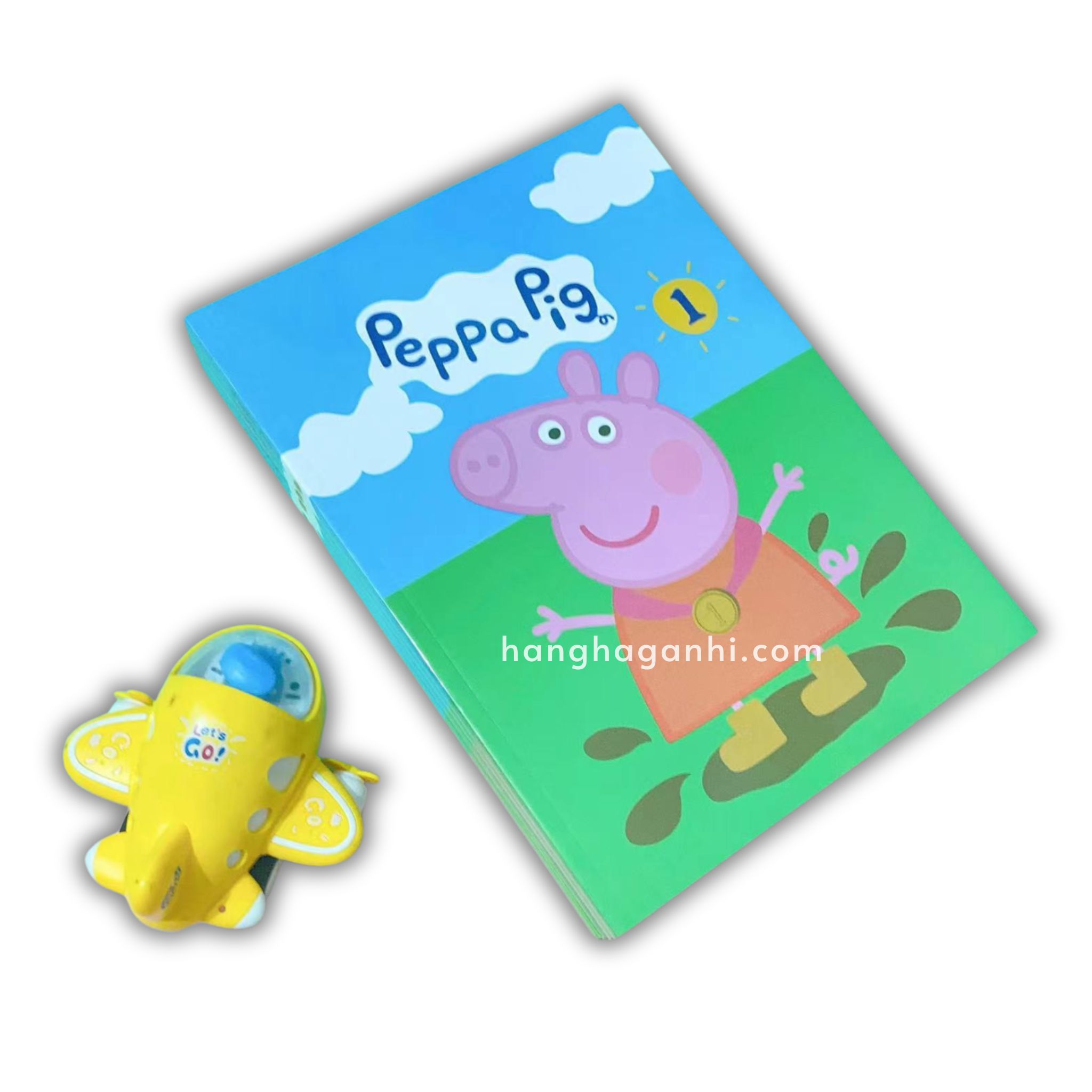 Peppa Pig Season 1, Cuốn 1,2,3,4 kèm audio và video [Sách Nhập Khẩu]_thumbnail_3
