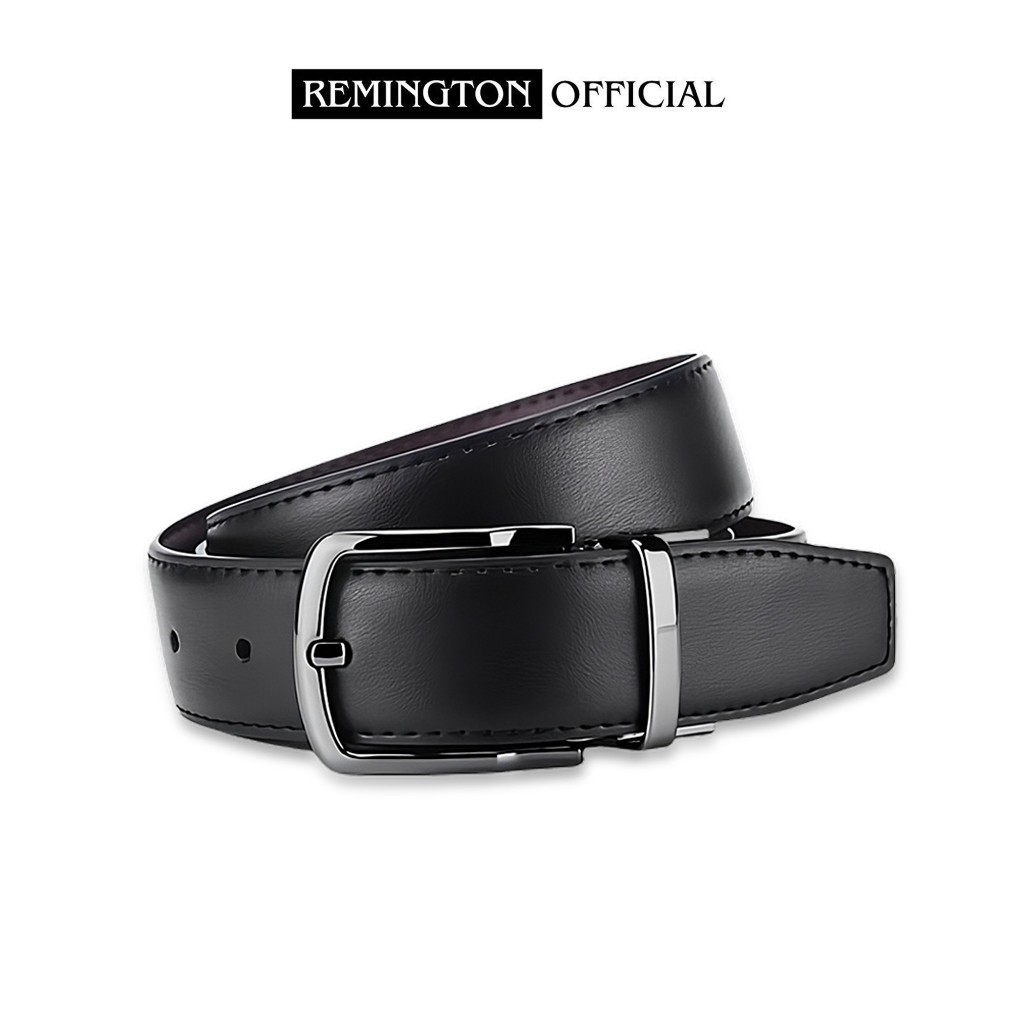 Thắt lưng nam da thật Remington Tyson khóa xoay hai chiều cao cấp fullbox, thiết kế tinh tế, bảo hành 12 tháng
