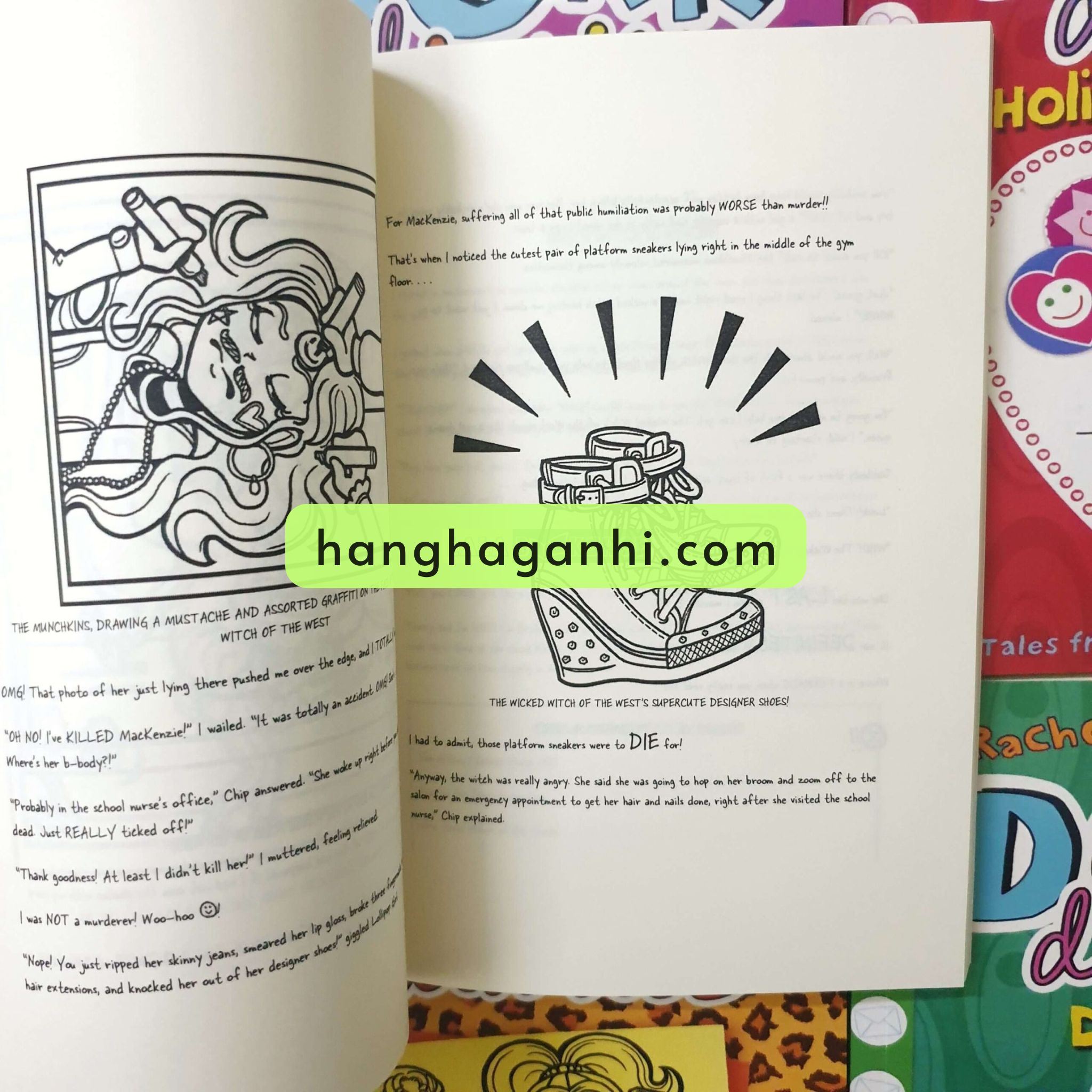 Trọn Bộ 12 cuốn truyện Dork Diaries –  Truyện tiếng Anh hay cho bé gái._thumbnail_2