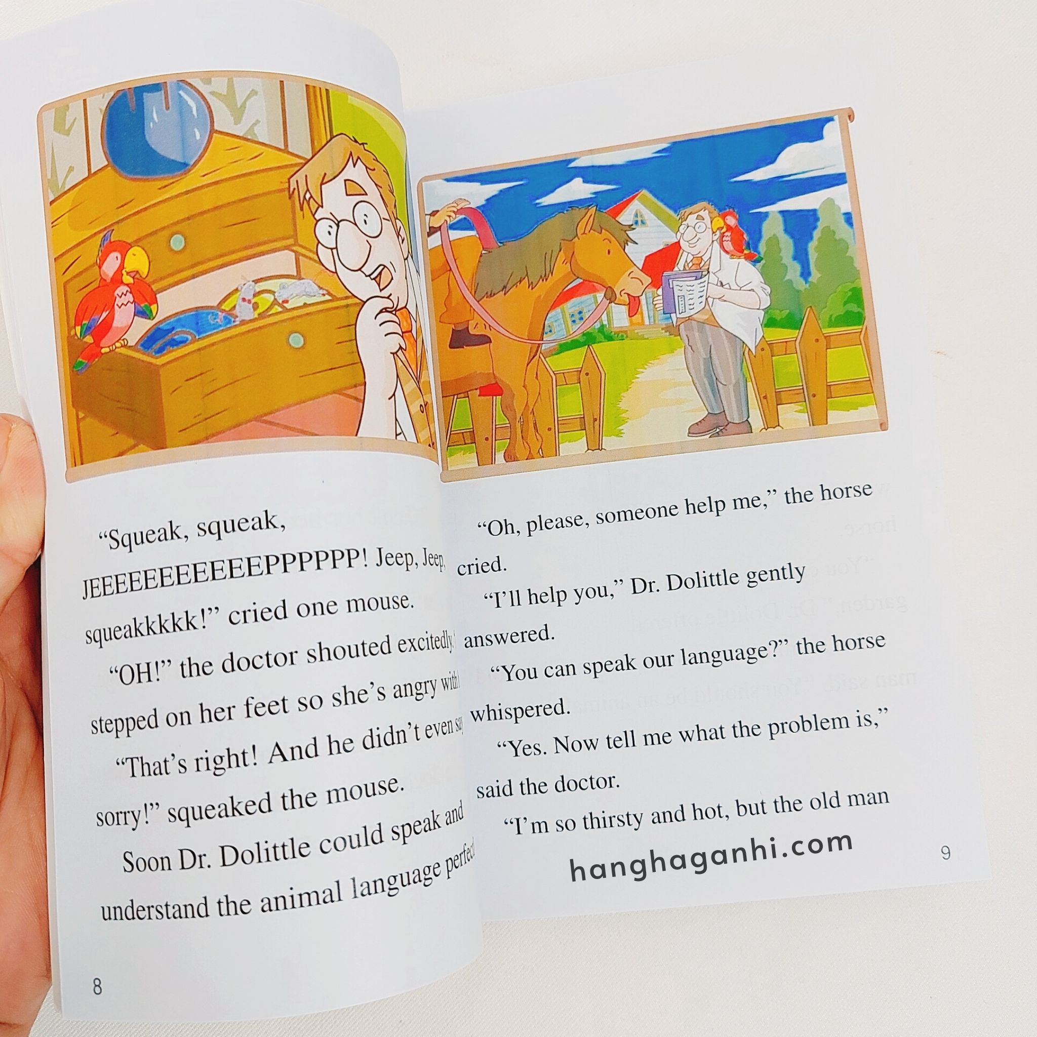 Little Fox level 4 Dr Dolittle – Trọn bộ 49 truyện Kèm file nghe, video và quiz_thumbnail_2