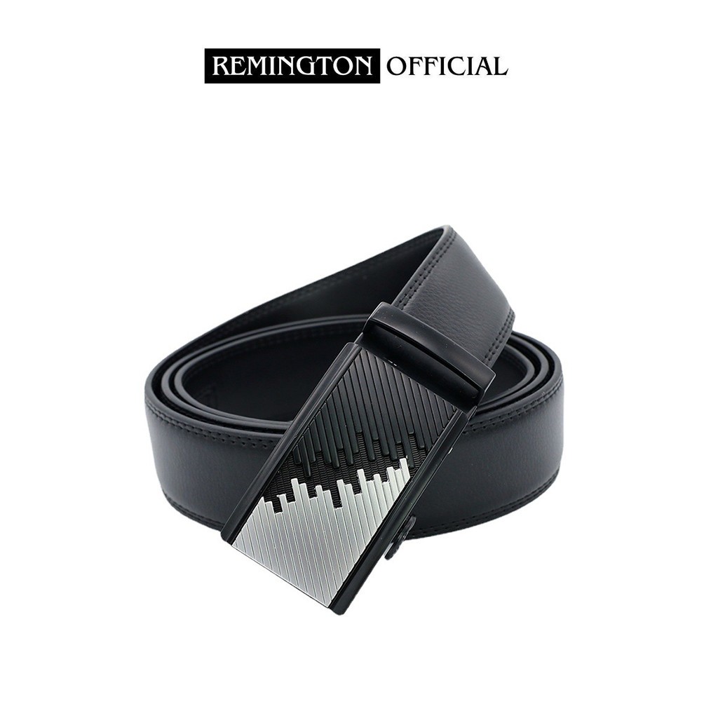 Thắt lưng nam da bò thật Remington Harry khóa tự động cao cấp fullbox, thiết kế tinh tế, bảo hành 12 tháng