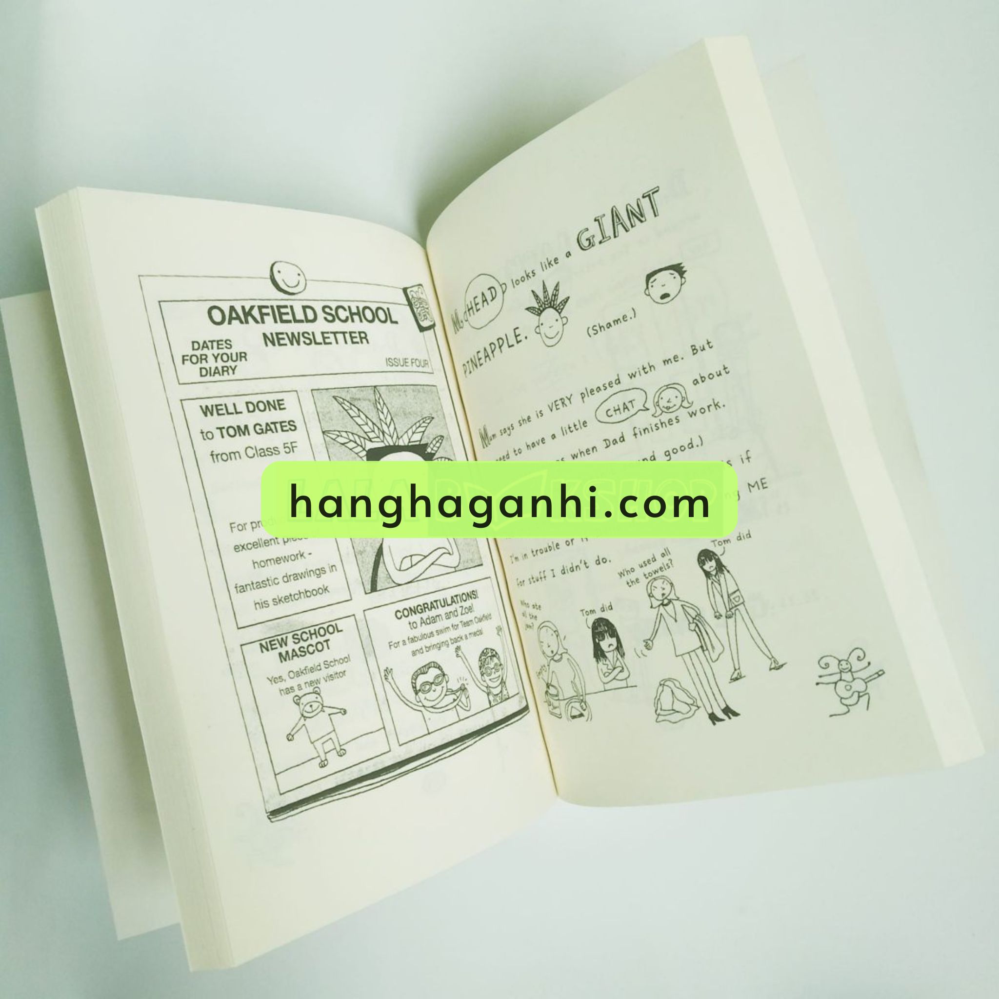 Tom Gates Phần 1 – Trọn Bộ 10 Cuốn, sách nhập khẩu_thumbnail_6