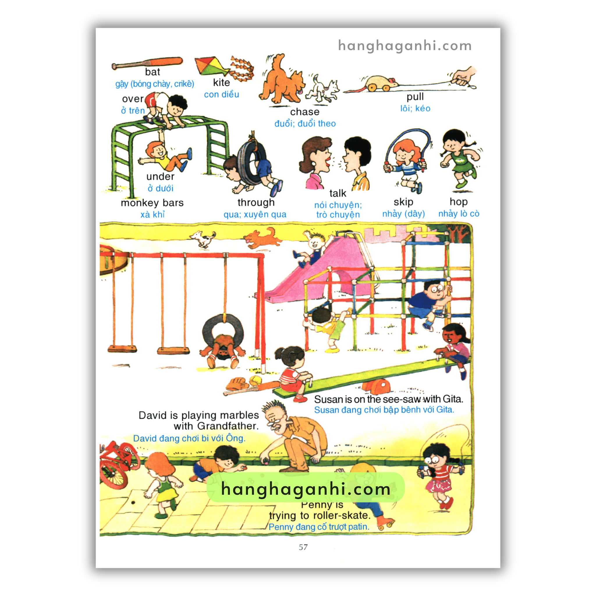 Combo 2 cuốn sách giao tiếp, từ vựng giao tiếp Tiếng Anh mẹ học cùng con chủ đề đời sống hàng ngày_thumbnail_9