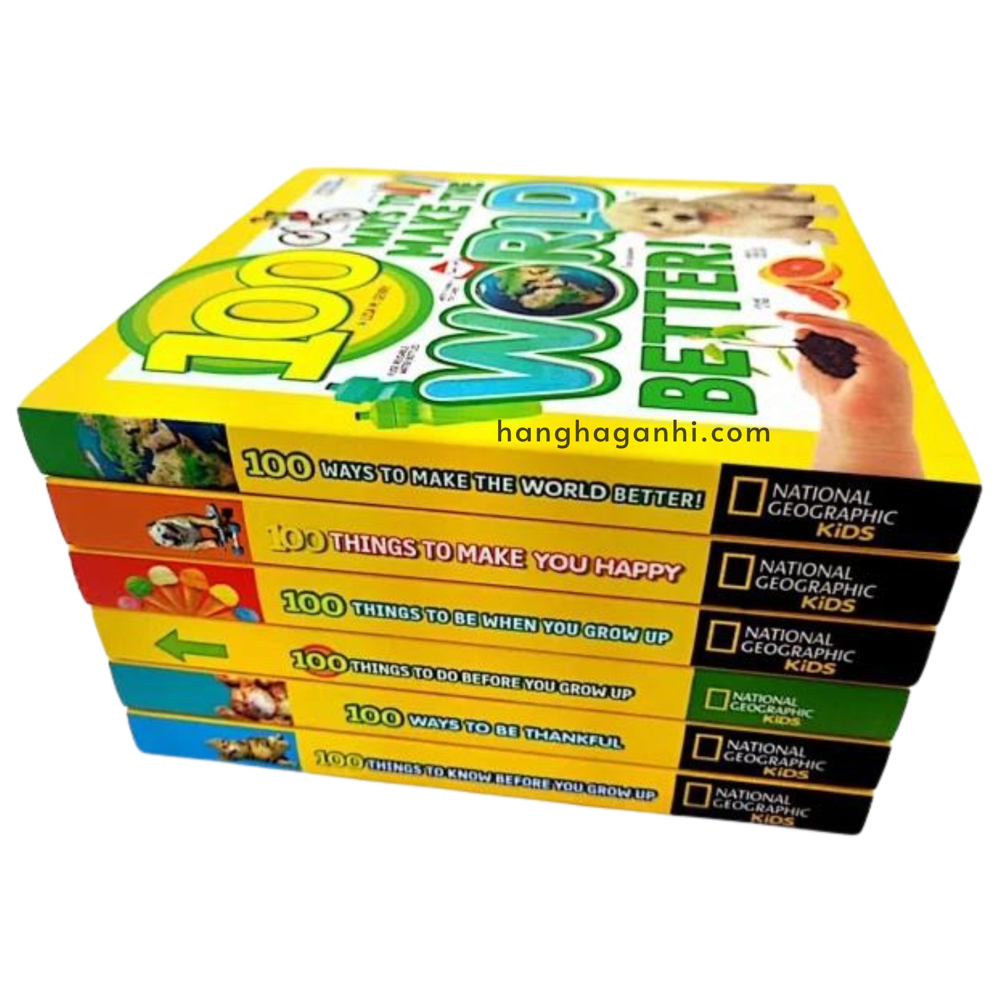 National Geographic 100 Things to – 6 cuốn [Sách nhập khẩu]