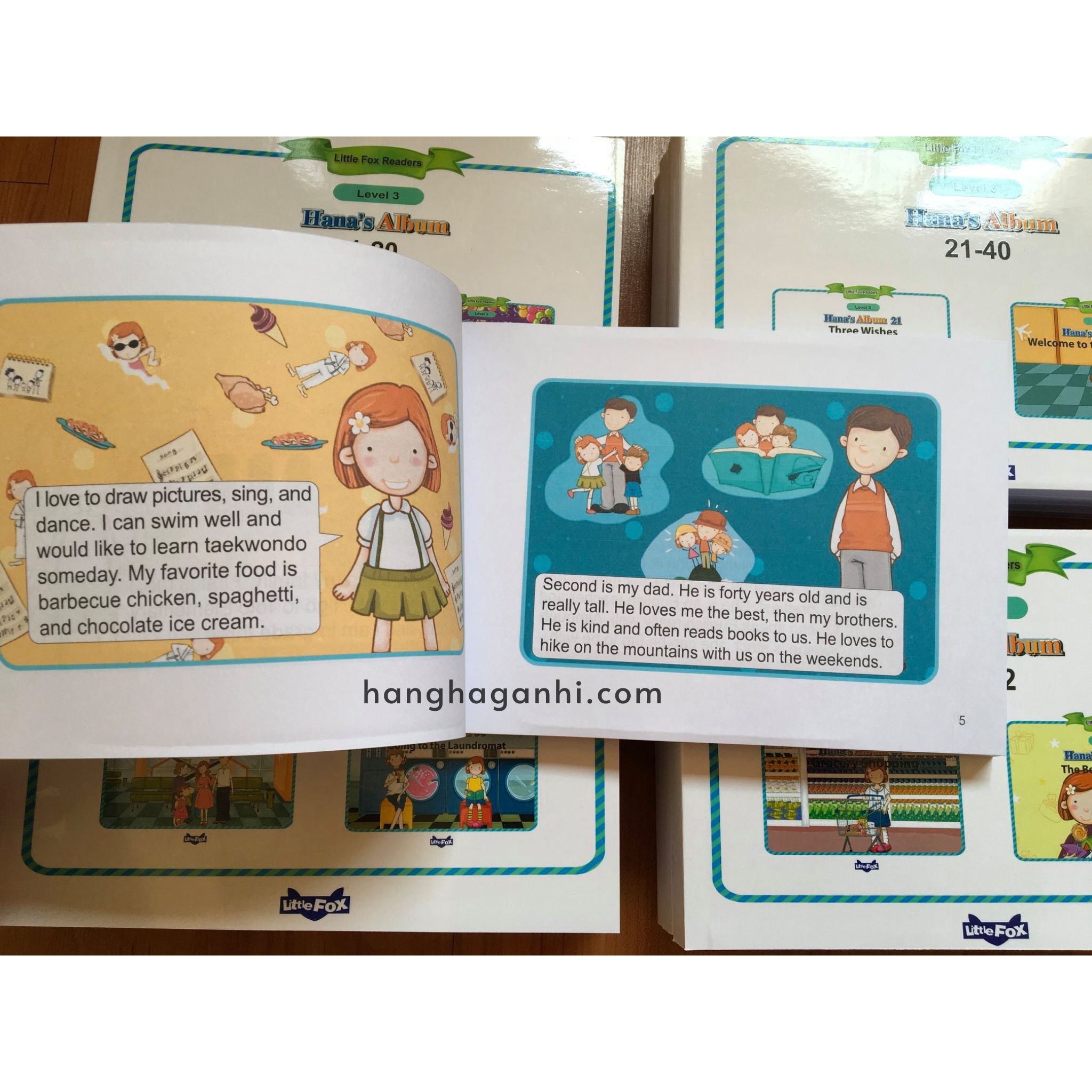 Little Fox Level 3 Hana’s Album – Trọn bộ 72 truyện kèm file nghe, video và quiz_thumbnail_2