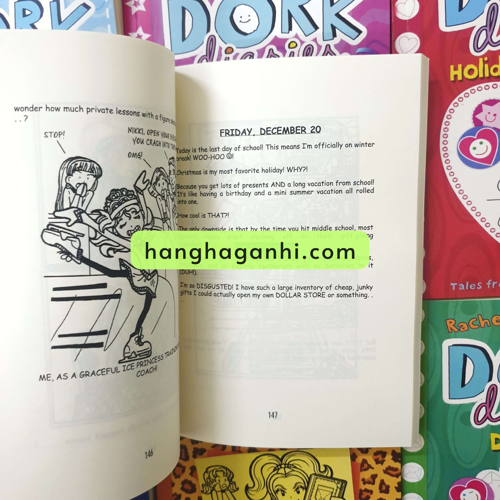 Trọn Bộ 12 cuốn truyện Dork Diaries –  Truyện tiếng Anh hay cho bé gái._thumbnail_3