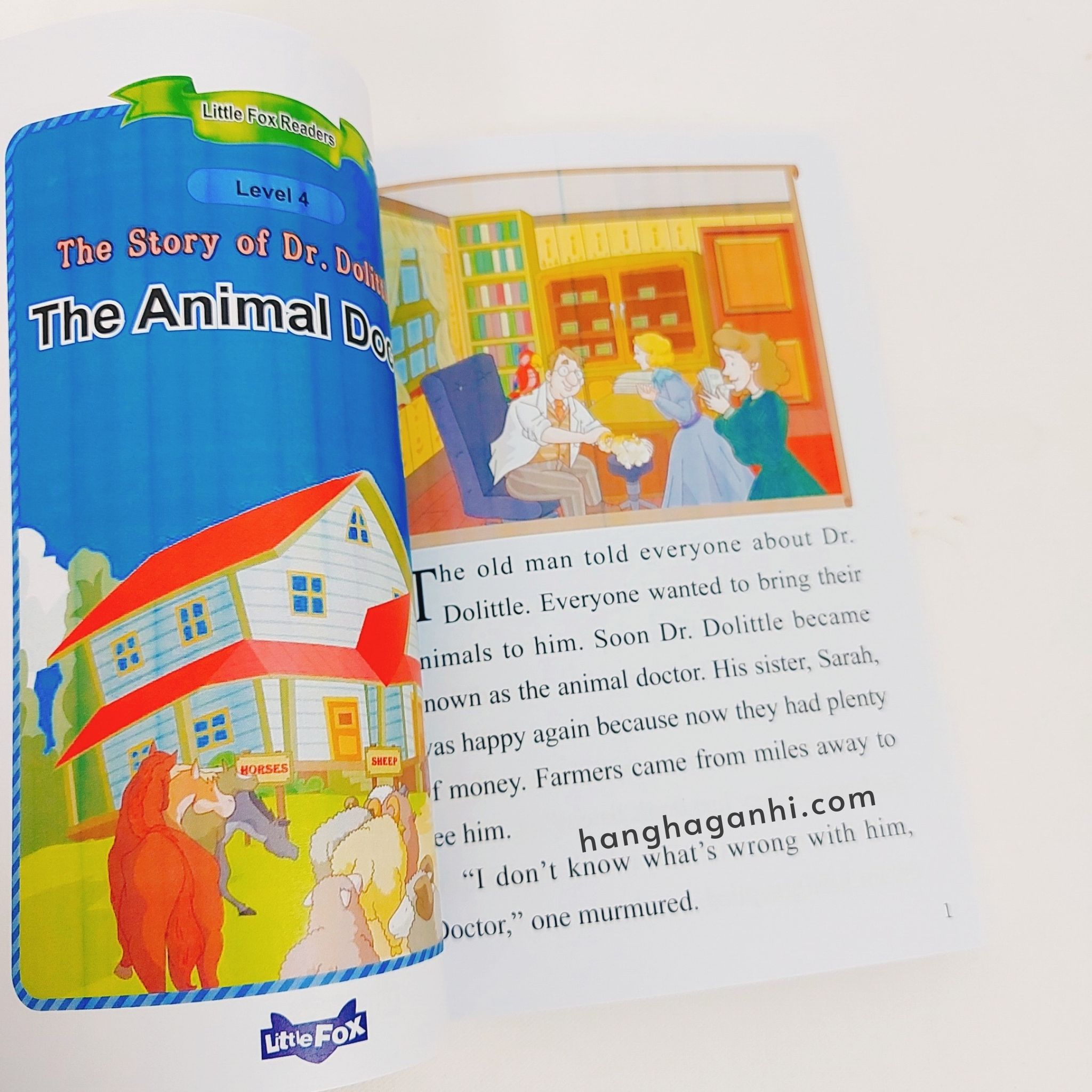Little Fox level 4 Dr Dolittle – Trọn bộ 49 truyện Kèm file nghe, video và quiz_thumbnail_1