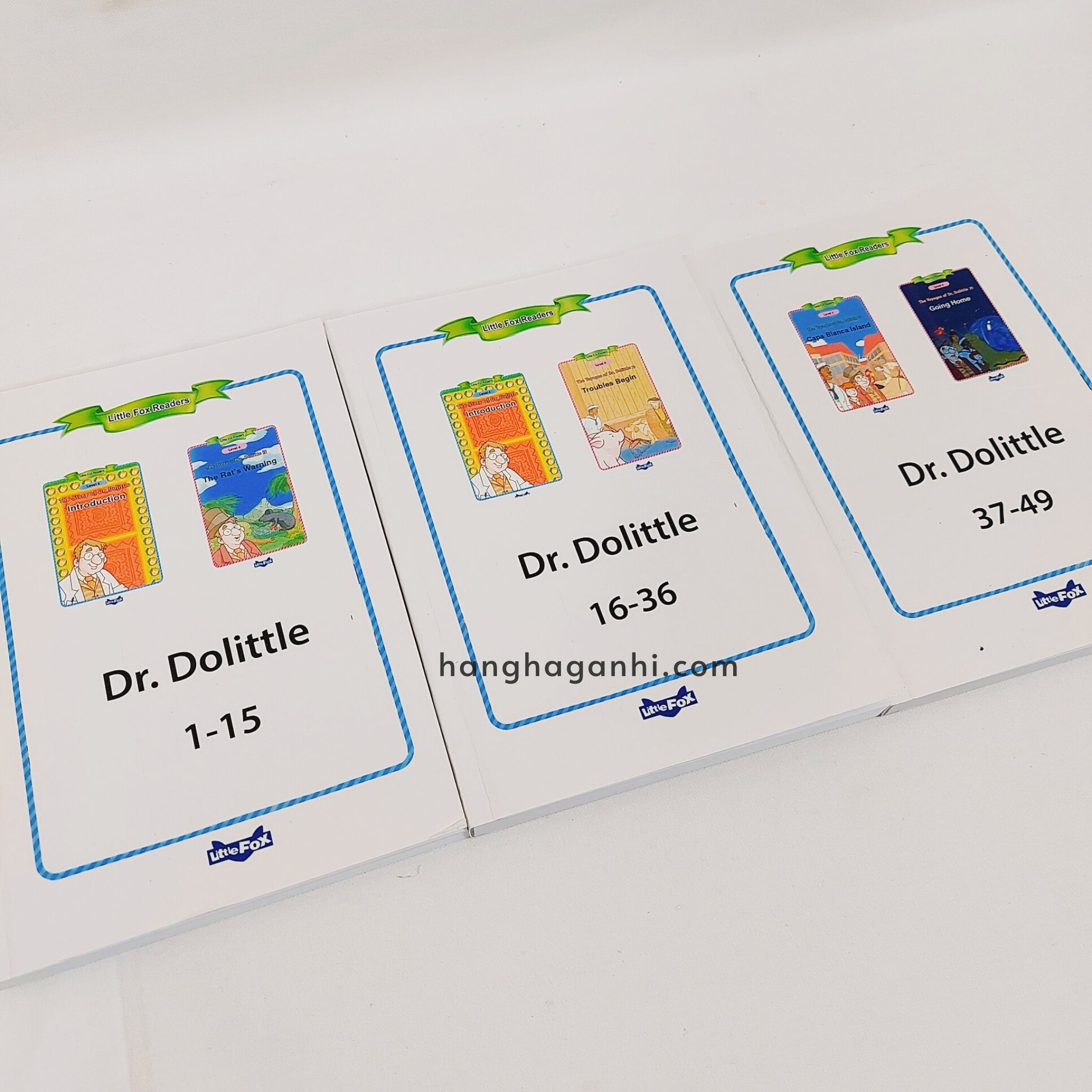 Little Fox level 4 Dr Dolittle – Trọn bộ 49 truyện Kèm file nghe, video và quiz