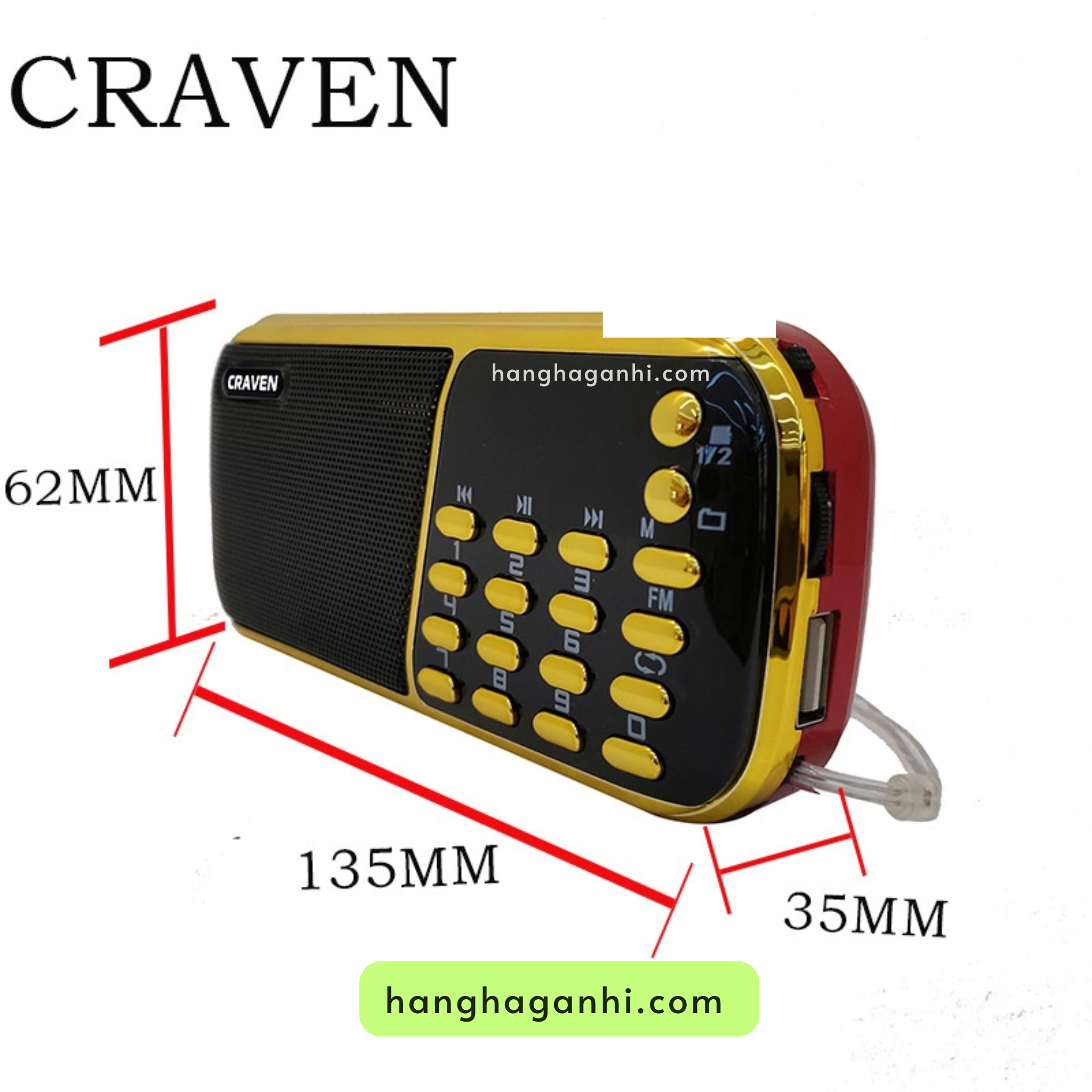 Loa Craven cho bé học tiếng Anh, đã kèm thẻ nhớ 8GB, 3 pin, dây sạc_thumbnail_8