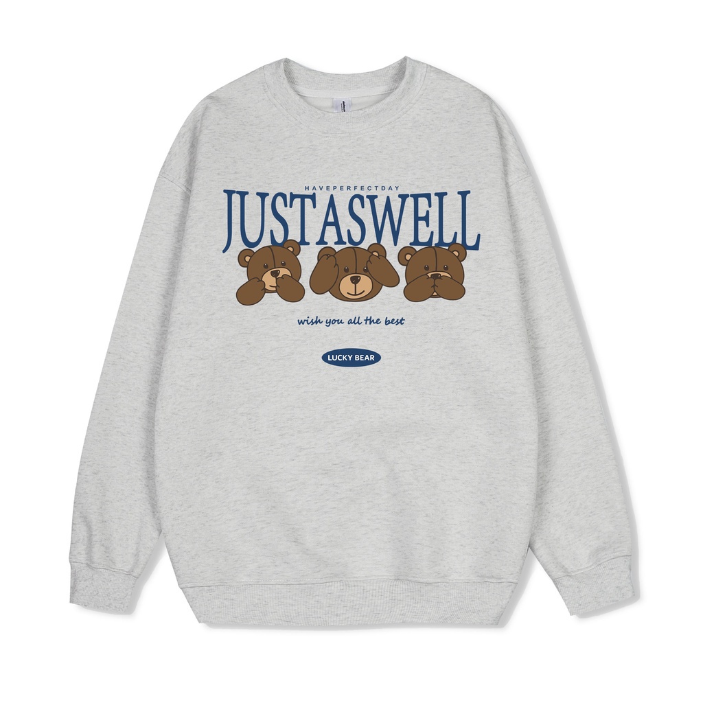 Áo sweater nam form rộng ST045 Miucho vải chân cua in graphic_thumbnail_12