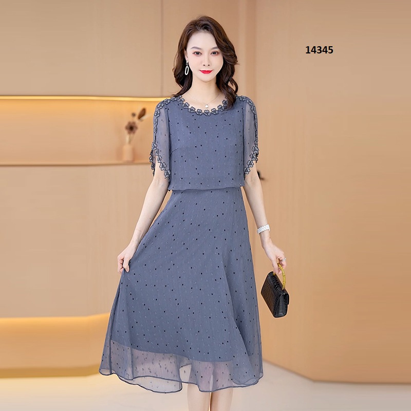 14345-Đầm xòe kiểu giả rời phối viền ren hoa (voan bi+ lót) _thumbnail_1