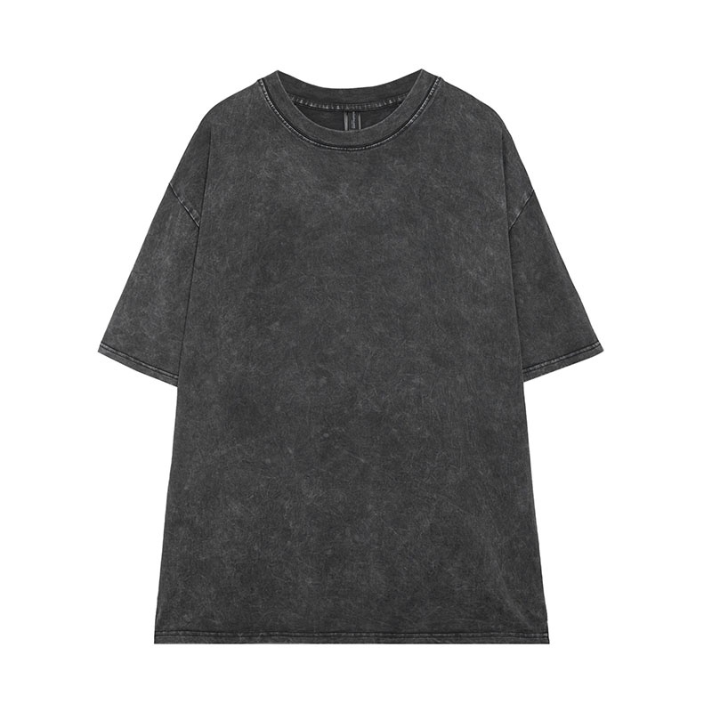 Áo thun trơn form rộng ATT01 PTG vải cotton cổ tròn in basic_thumbnail_27