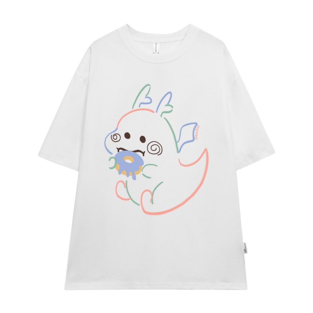 Áo thun unisex local brand form rộng ATD742 Miucho cotton cổ tròn in artwork_thumbnail_11