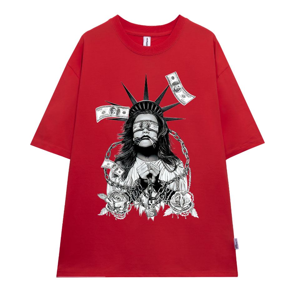 Áo thun nam form rộng ATD118 tay ngắn cổ tròn vải cotton Miucho Man in Graphic_thumbnail_0