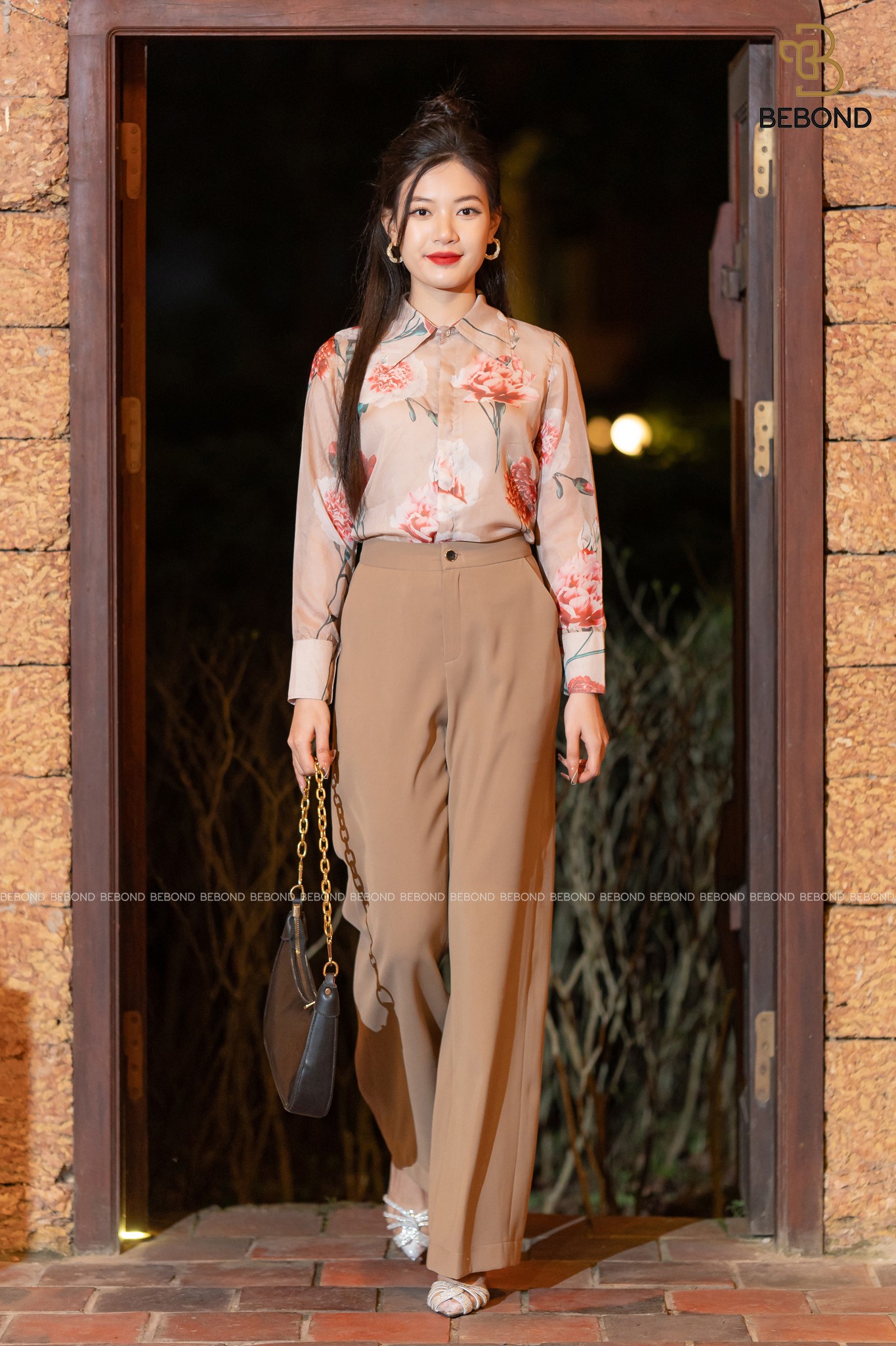 Set Áo Sơ mi ZENA hoa- Quần HELEN_thumbnail_8