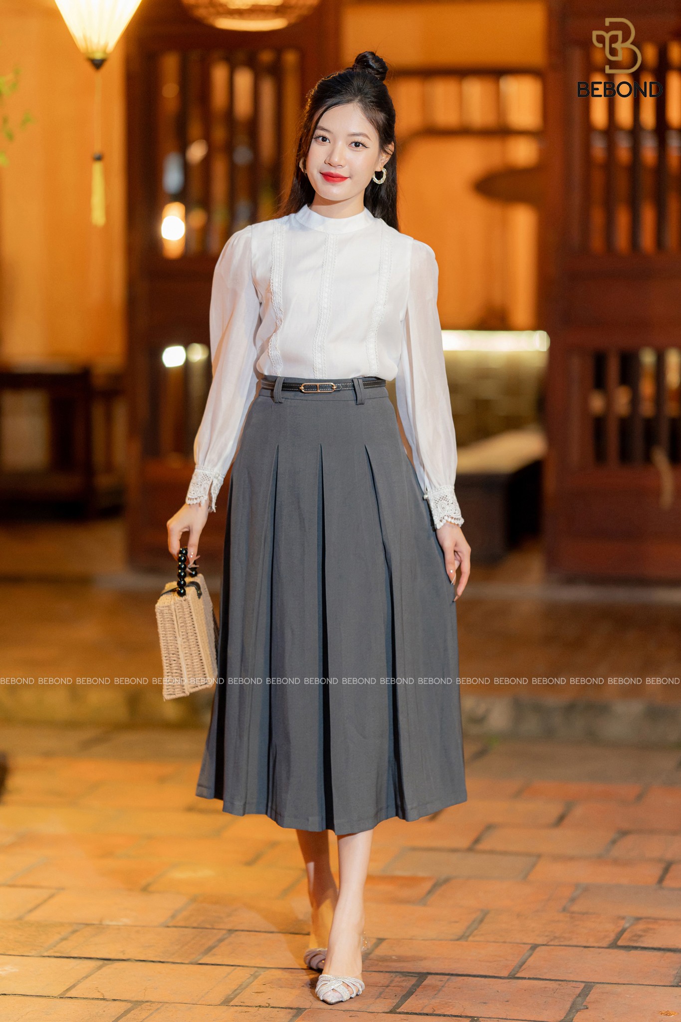 Set Áo Sơ mi DENY-Chân váy BELLY_thumbnail_0