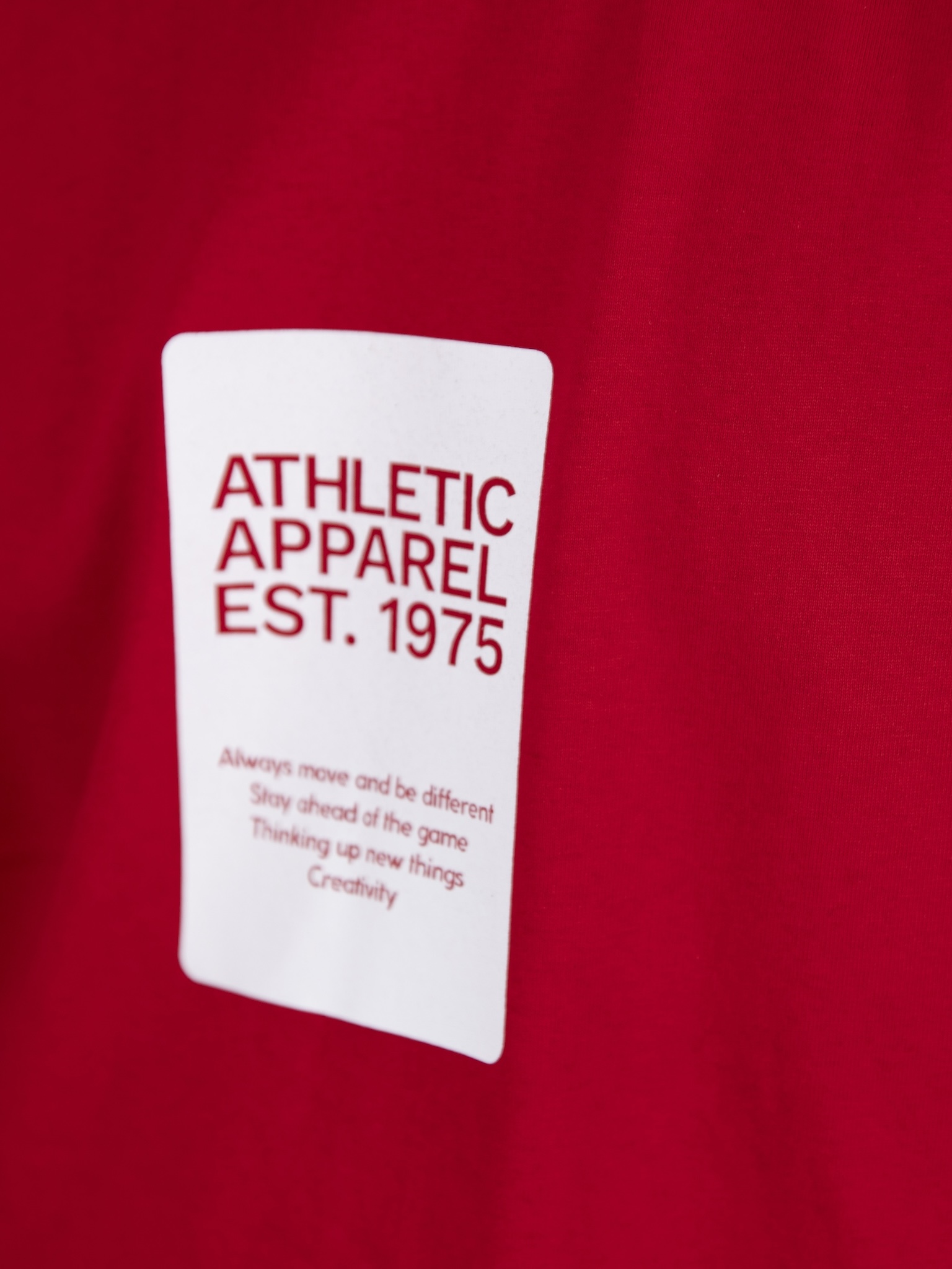 Áo phông dáng rộng đỏ ALWA_thumbnail_6