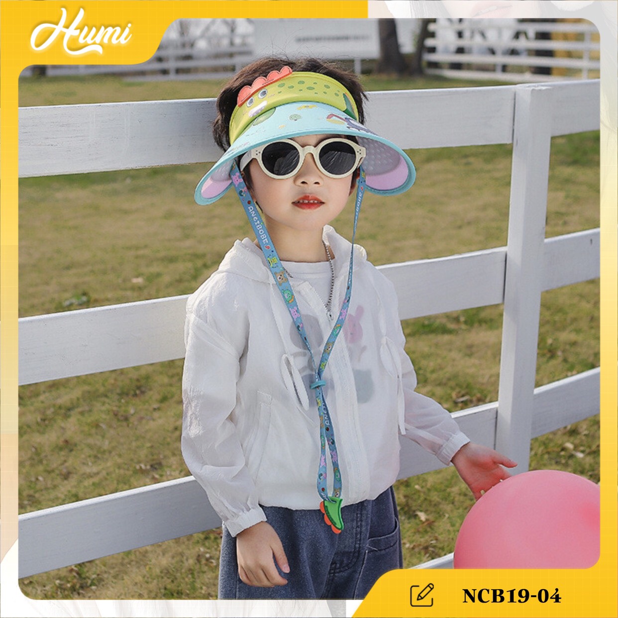 MŨ HỞ CHÓP CHỐNG UV CHO BÉ (NCB19-04)