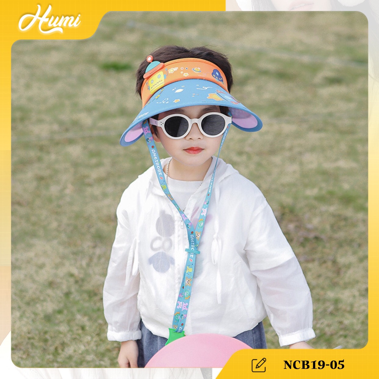 MŨ HỞ CHÓP CHỐNG UV CHO BÉ (NCB19-05)