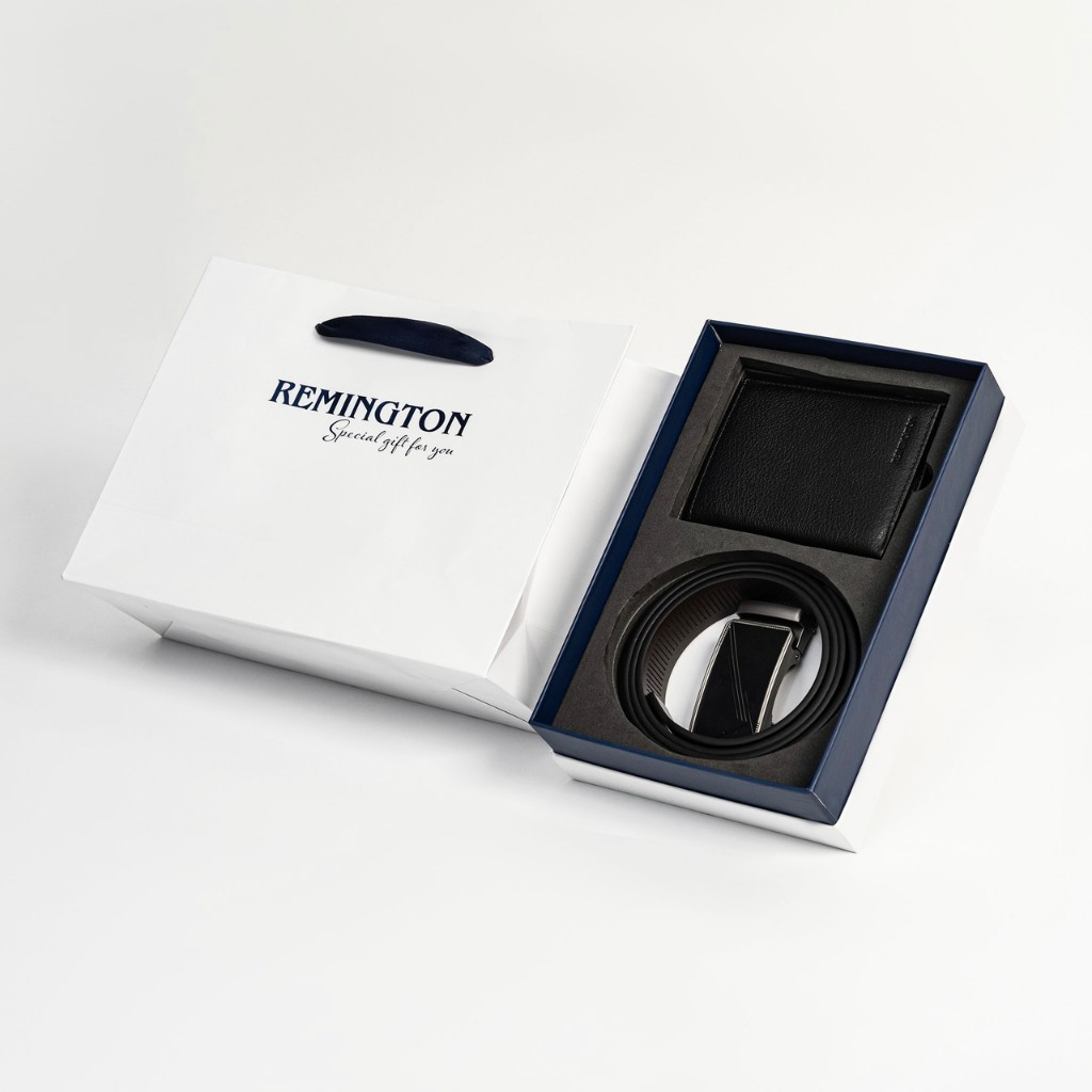combo ví thắt lưng fullbox chính hãng Remington Ralp in free 3 ảnh và tặng kèm hộp, túi giấy làm quà tặng ny hoặc bố_thumbnail_4