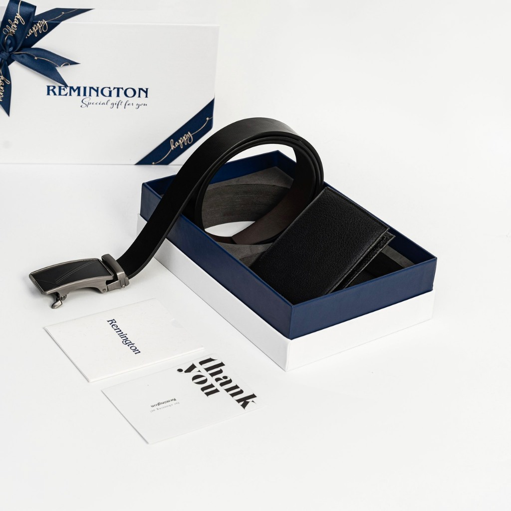 combo ví thắt lưng fullbox chính hãng Remington Ralp in free 3 ảnh và tặng kèm hộp, túi giấy làm quà tặng ny hoặc bố_thumbnail_2