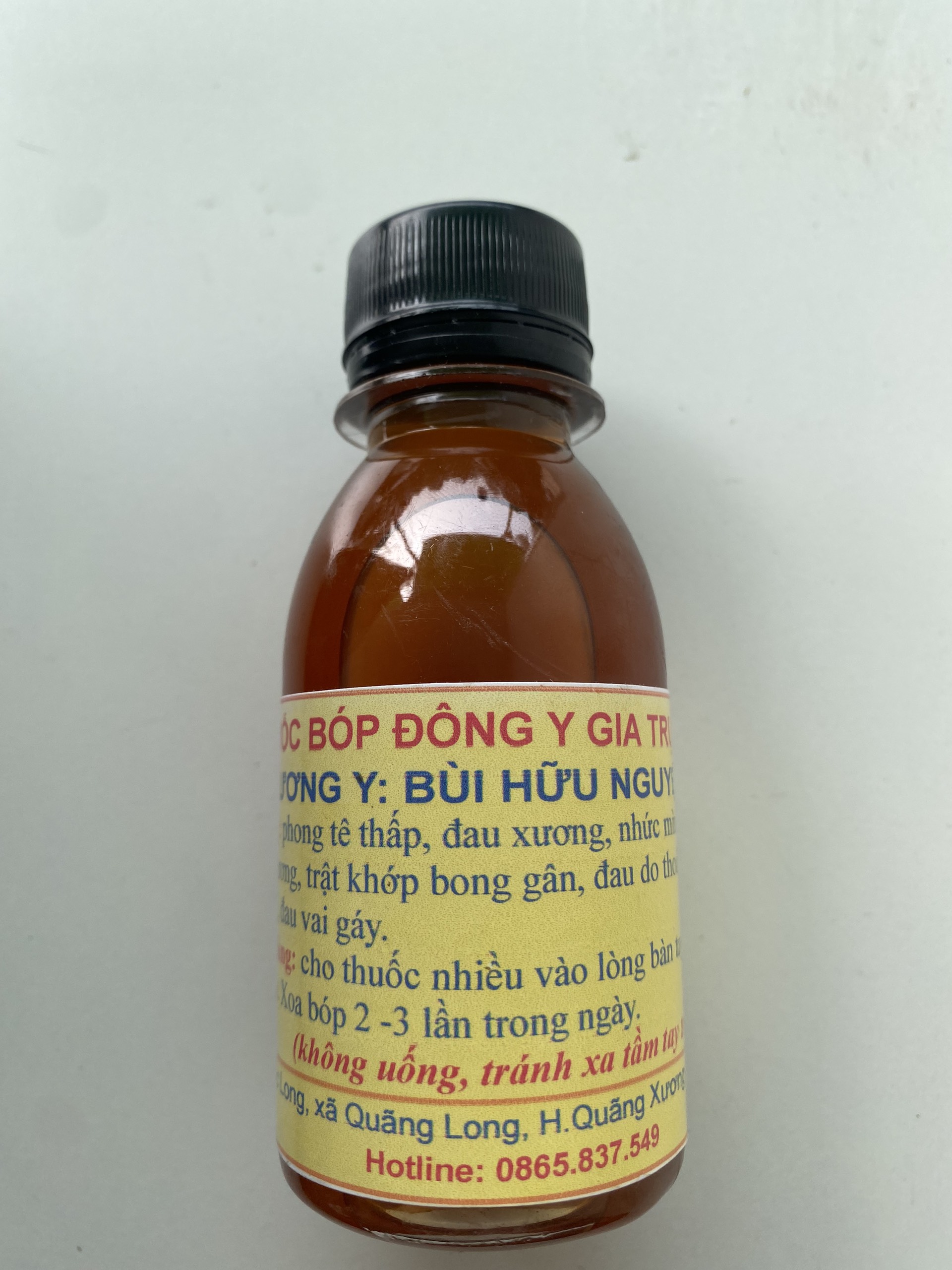 THUỐC BÓP ĐÔNG Y GIA TRUYỀN LƯƠNG Y BÙI HỮU NGUYỆN ✳️20