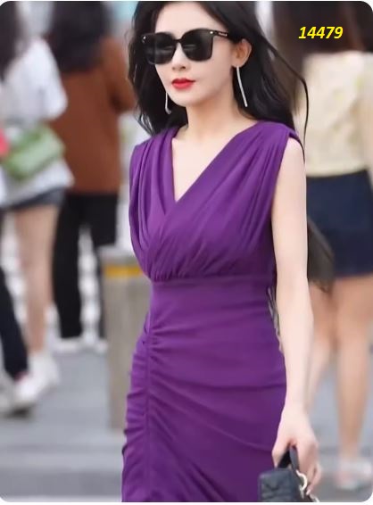 14479-Đầm body migi quyến rũ rút 1 bên eo_thumbnail_0