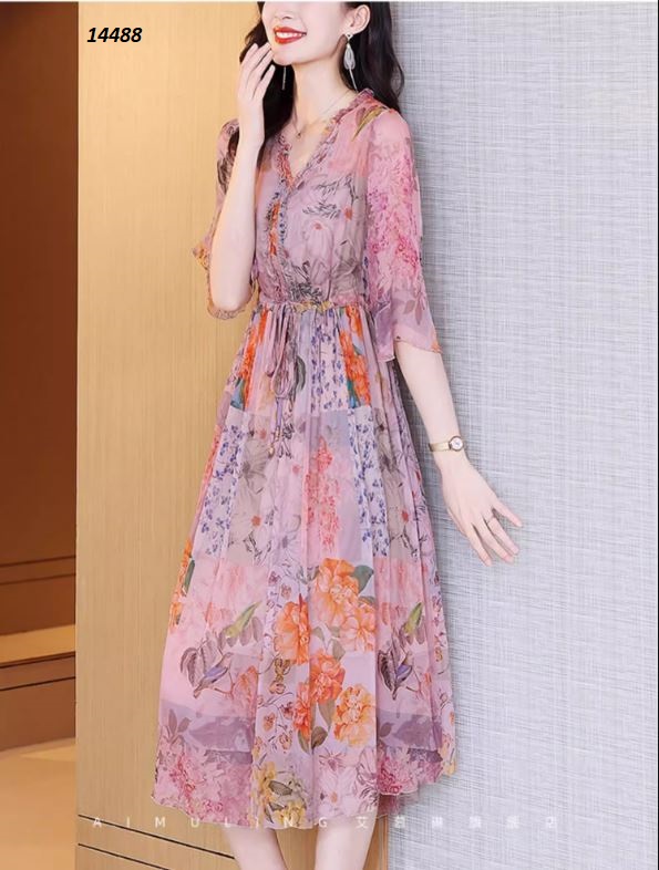 14488-Đầm voan xòe phối hoa thanh lịch_thumbnail_1