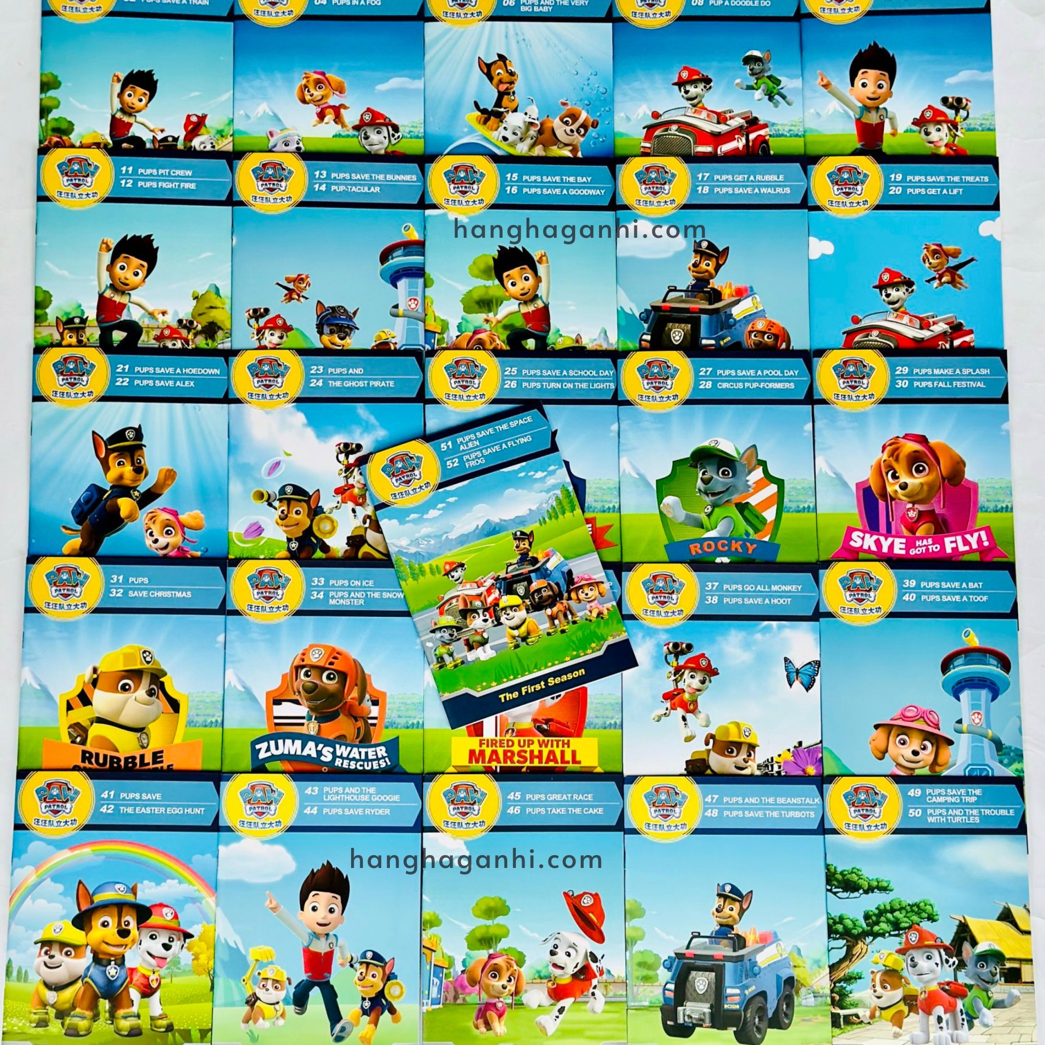 Paw Patrol chú chó cứu hộ, 26 cuốn truyện Tiếng Anh nhập khẩu, nguyên seal, kèm video, File nghe_thumbnail_10