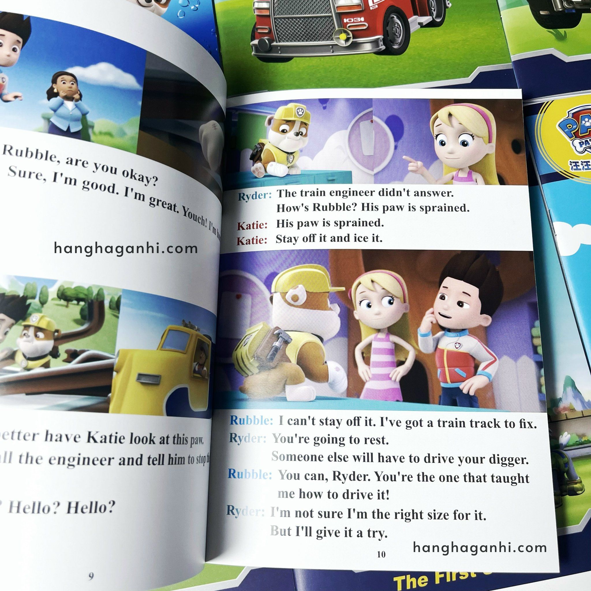Paw Patrol chú chó cứu hộ, 26 cuốn truyện Tiếng Anh nhập khẩu, nguyên seal, kèm video, File nghe_thumbnail_3