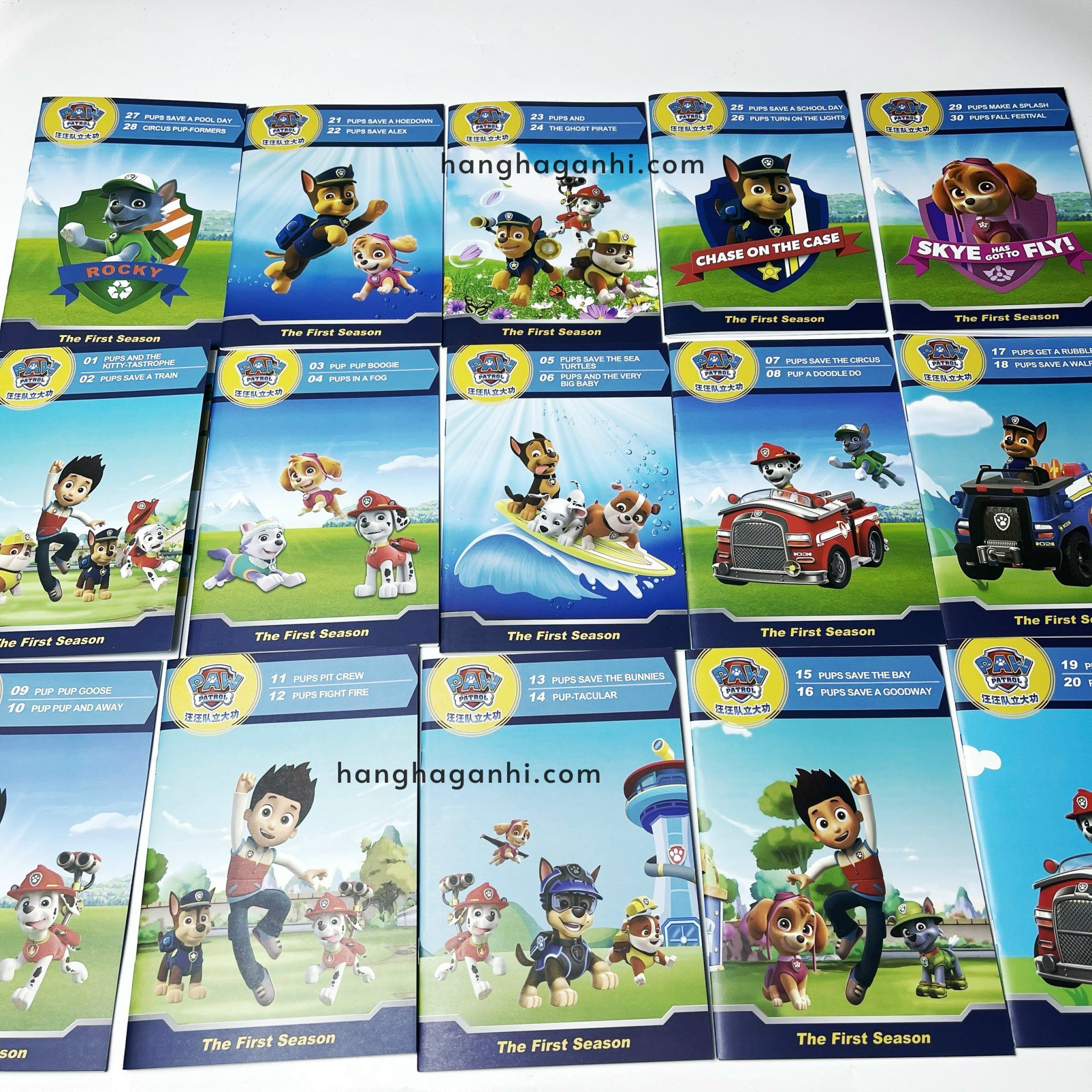 Paw Patrol chú chó cứu hộ, 26 cuốn truyện Tiếng Anh nhập khẩu, nguyên seal, kèm video, File nghe_thumbnail_6