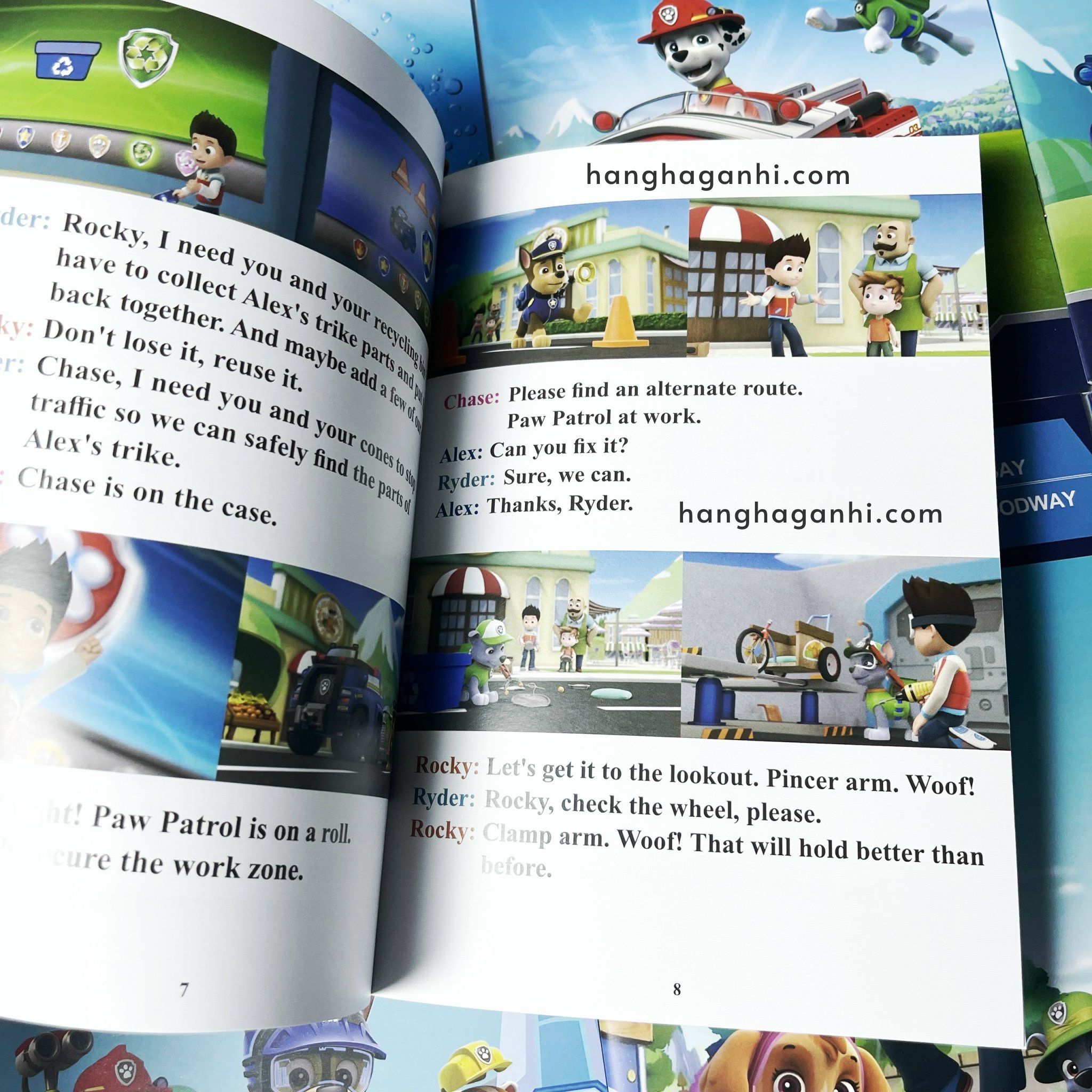 Paw Patrol chú chó cứu hộ, 26 cuốn truyện Tiếng Anh nhập khẩu, nguyên seal, kèm video, File nghe_thumbnail_8