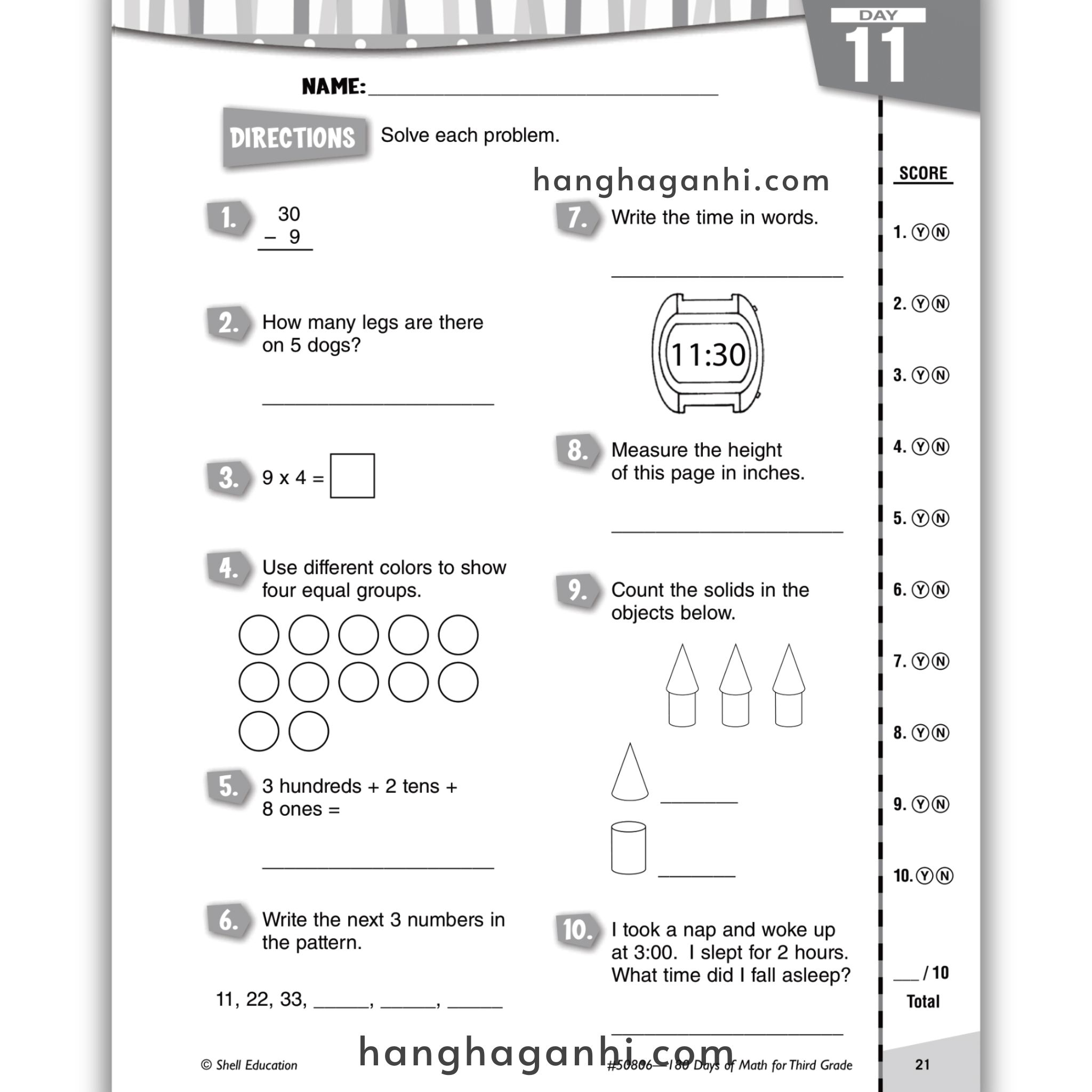 Sách 180 Days Of Math Grade 3_thumbnail_10