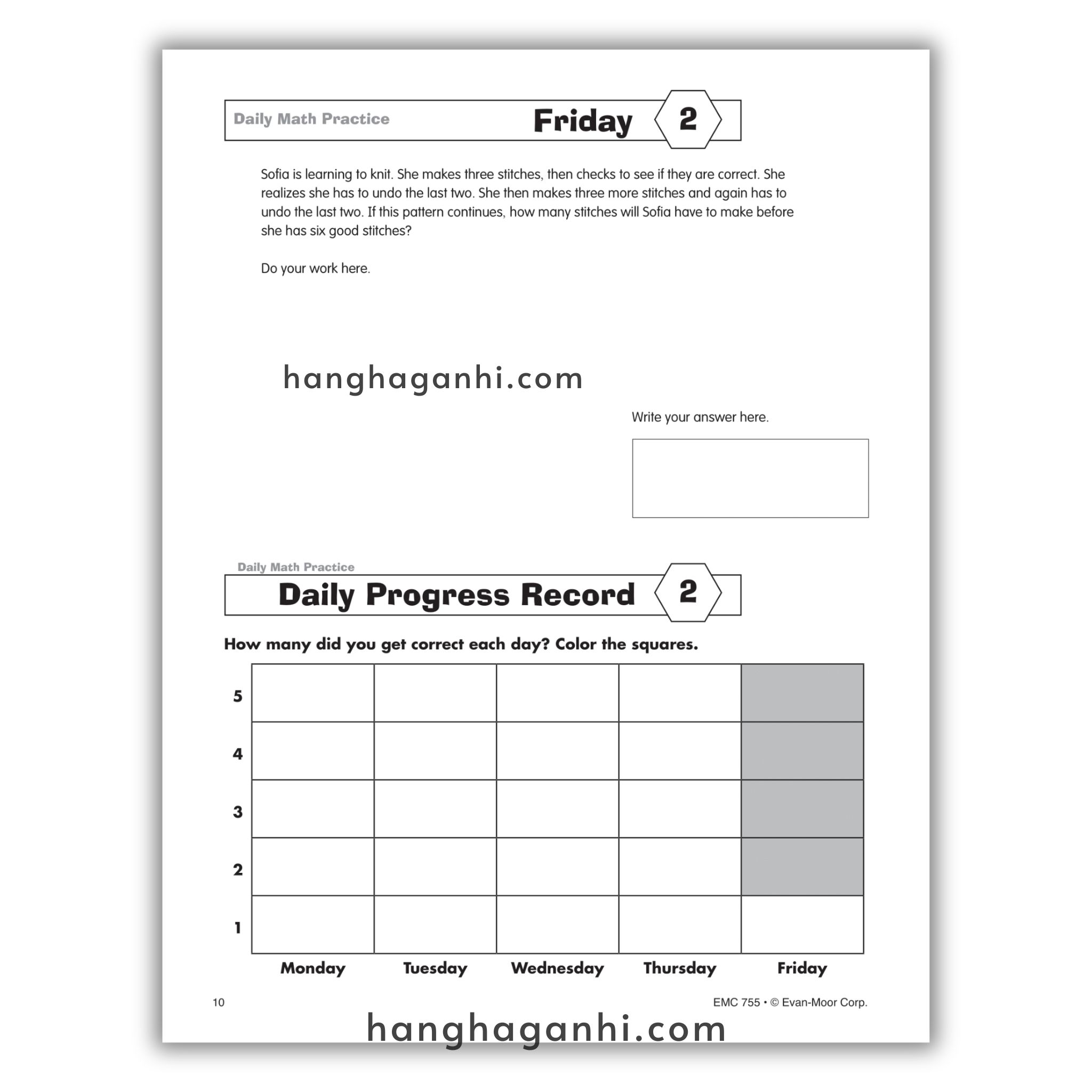 Daily Math Practice Grade 6- Sách Toán Tiếng Anh cho bé lớp 6_thumbnail_6