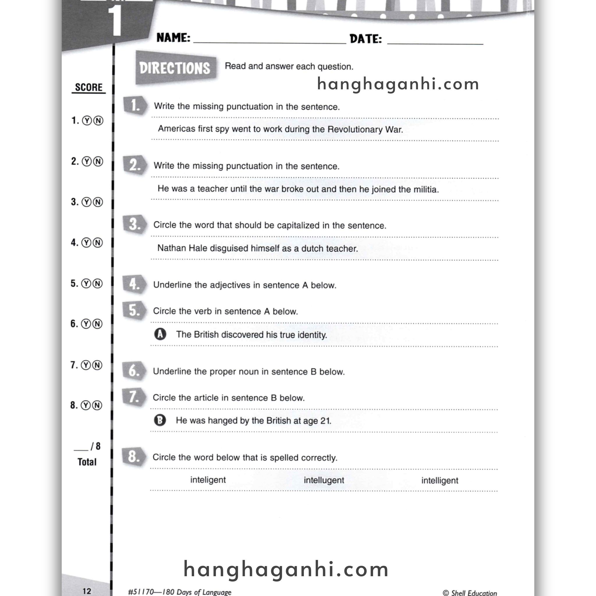 Sách 180 Days Of Language Grade 5_thumbnail_18