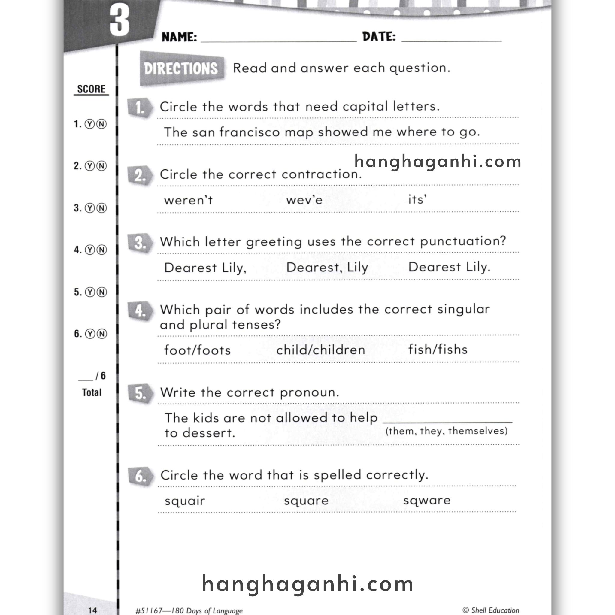 Sách 180 Days Of Language Grade 2_thumbnail_8