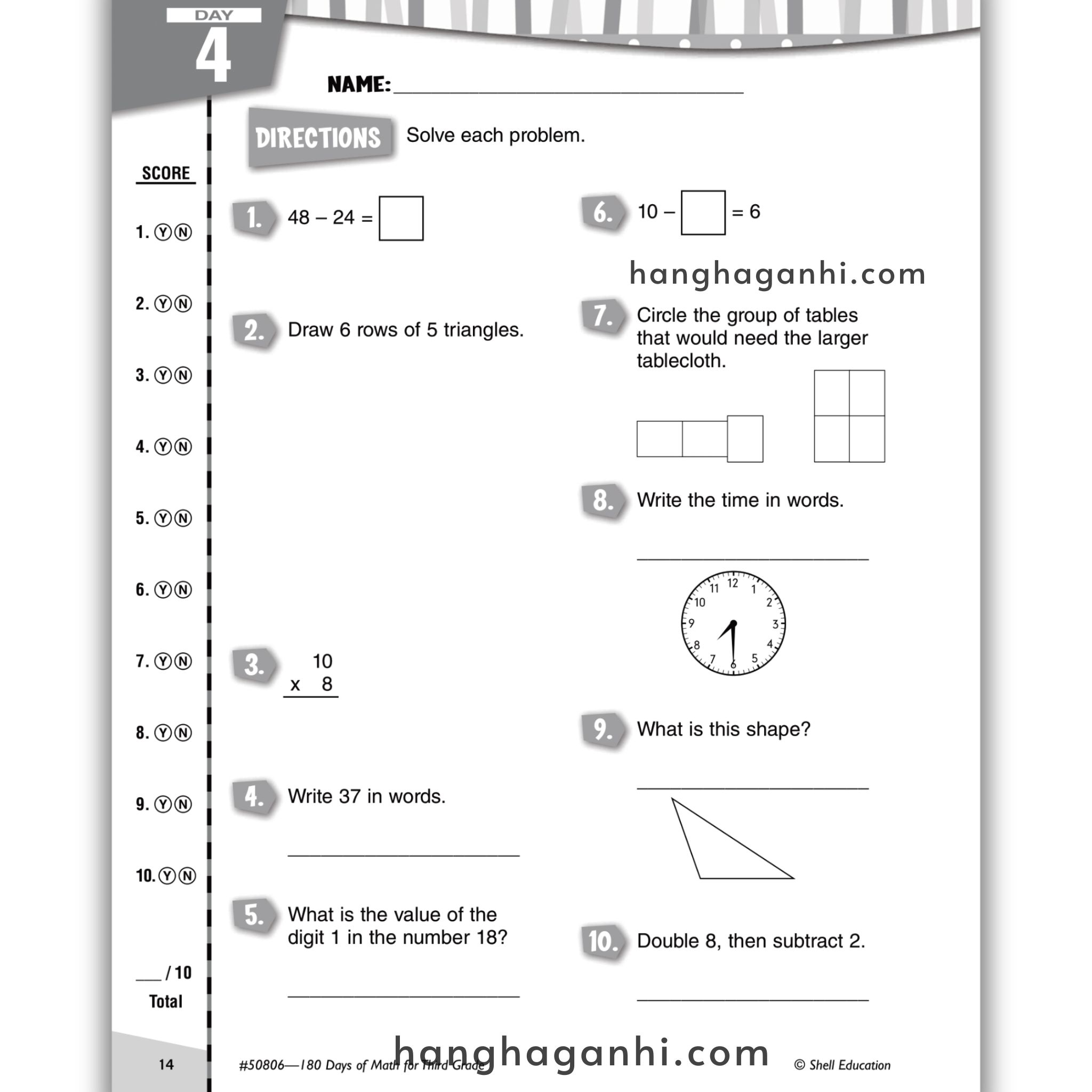 Sách 180 Days Of Math Grade 3_thumbnail_16