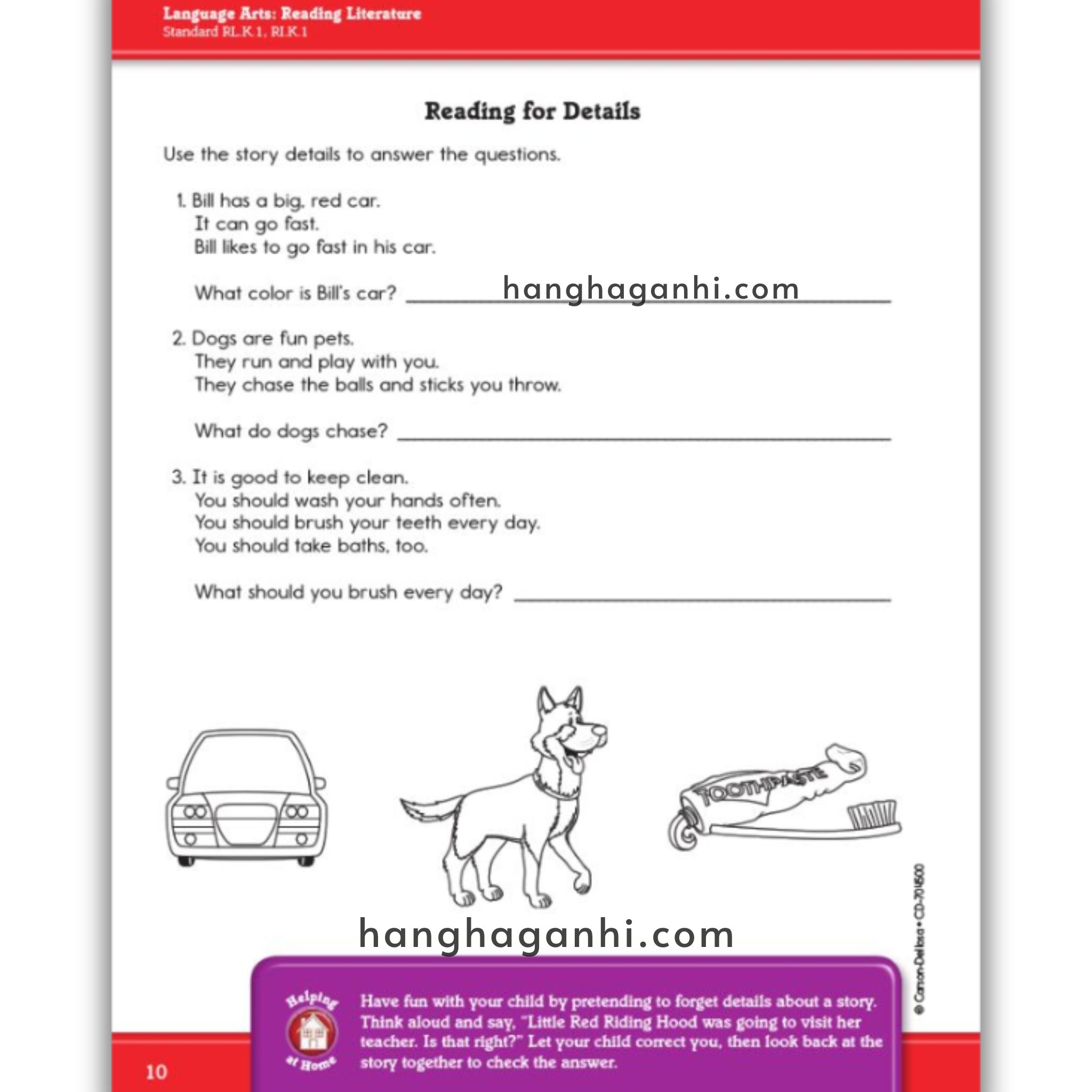 Sách Common Core Language Arts and Math Resource Book Grade K_thumbnail_4