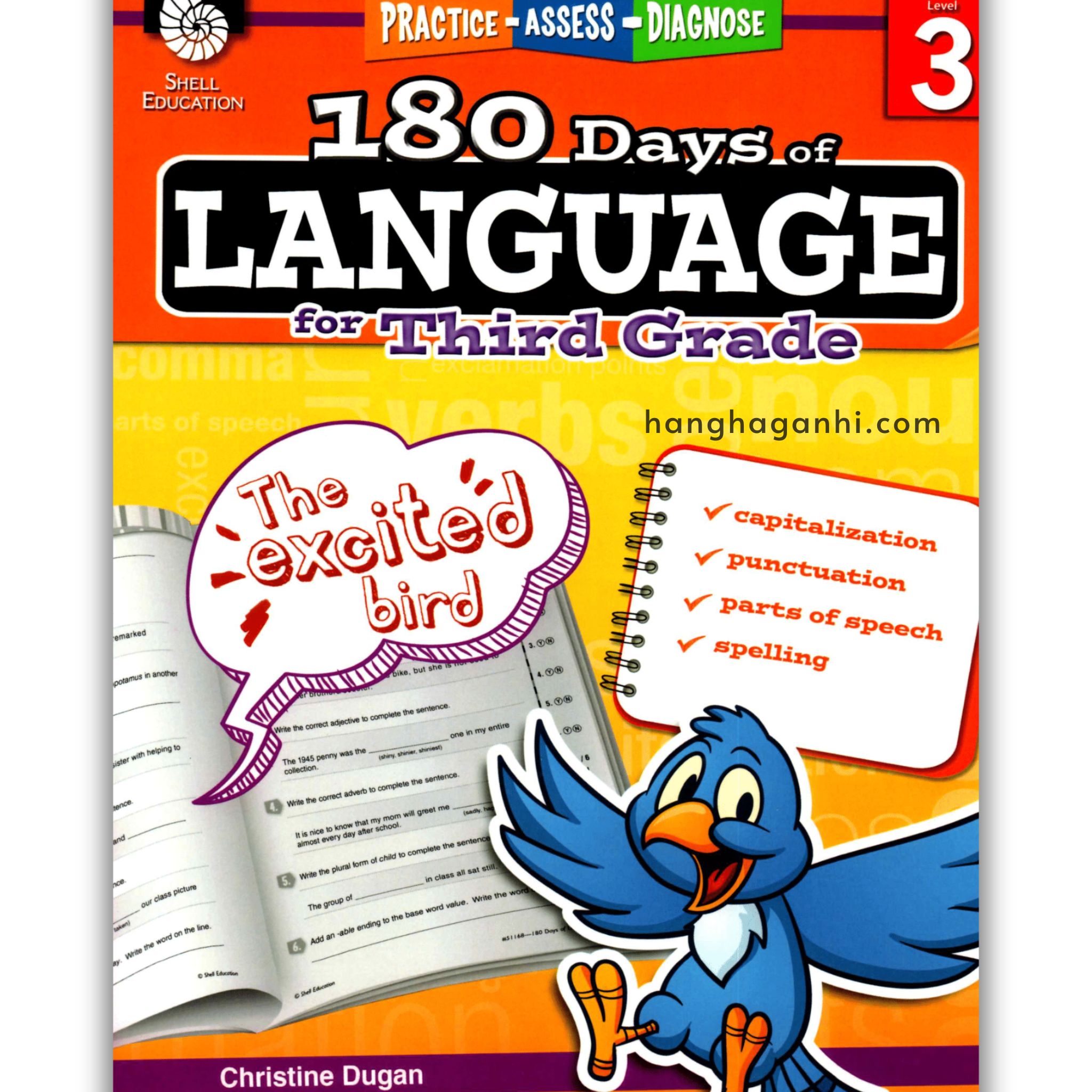 Sách 180 Days Of Language Grade 3