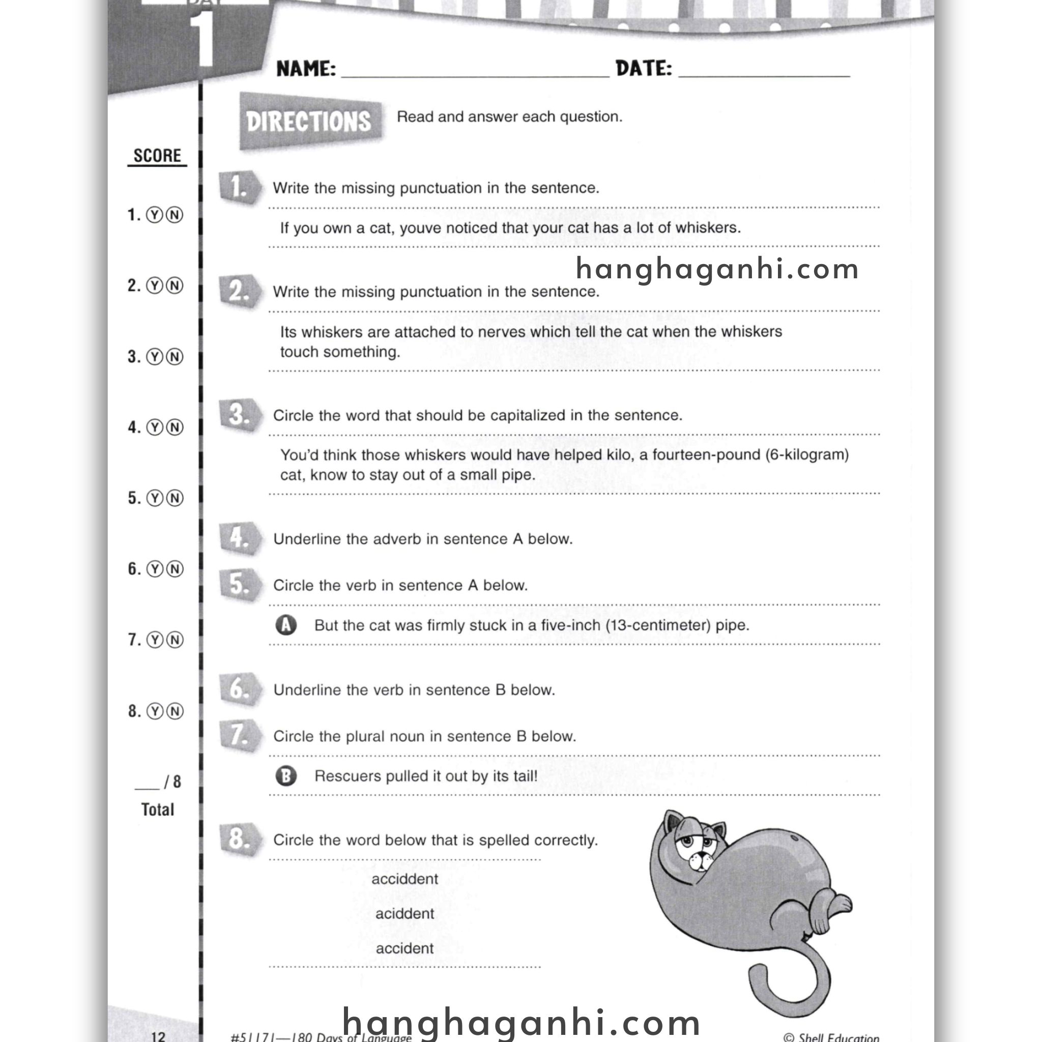 Sách 180 Days Of Language Grade 6_thumbnail_13