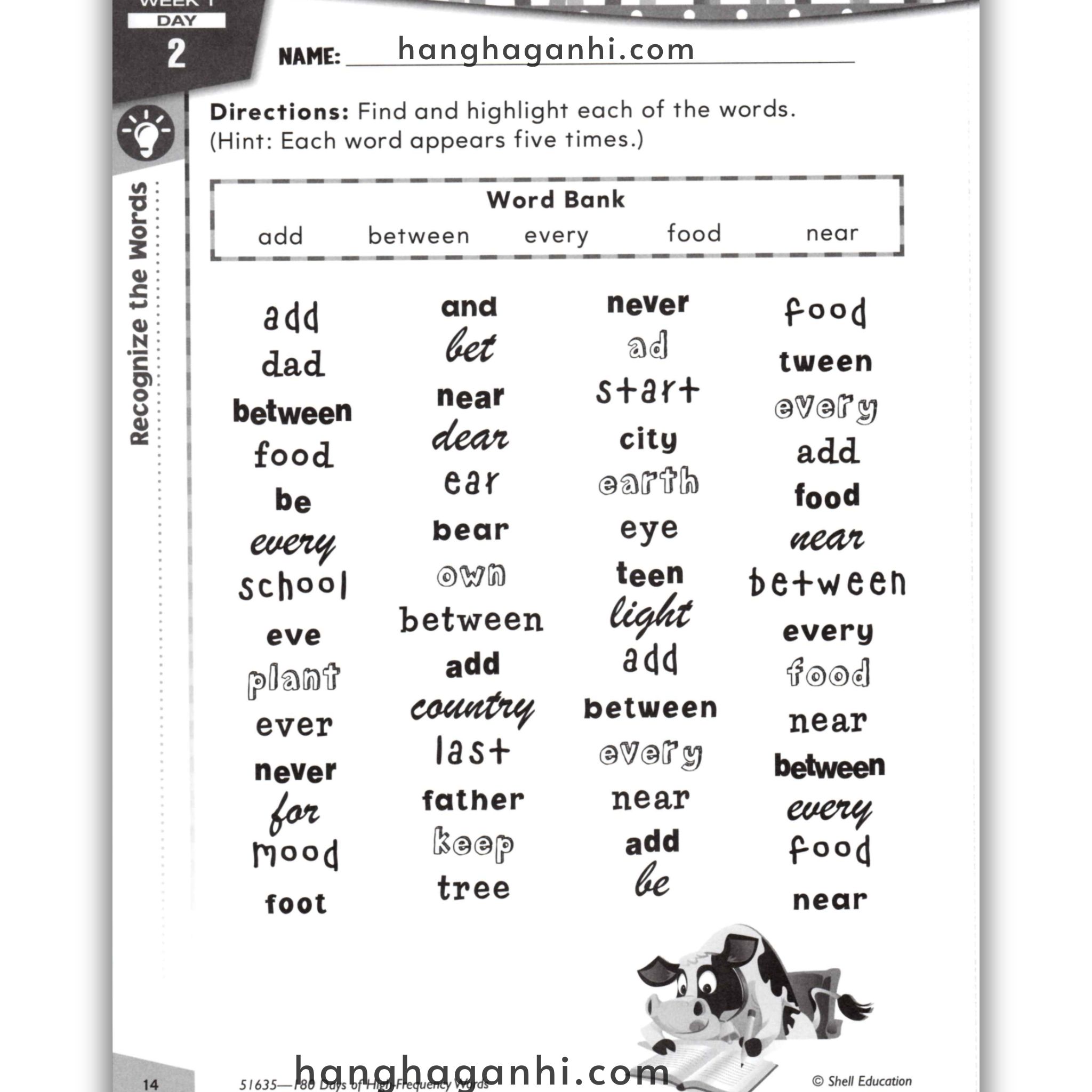 Sách 180 Days Of High Frequency Words Grade 2_thumbnail_10