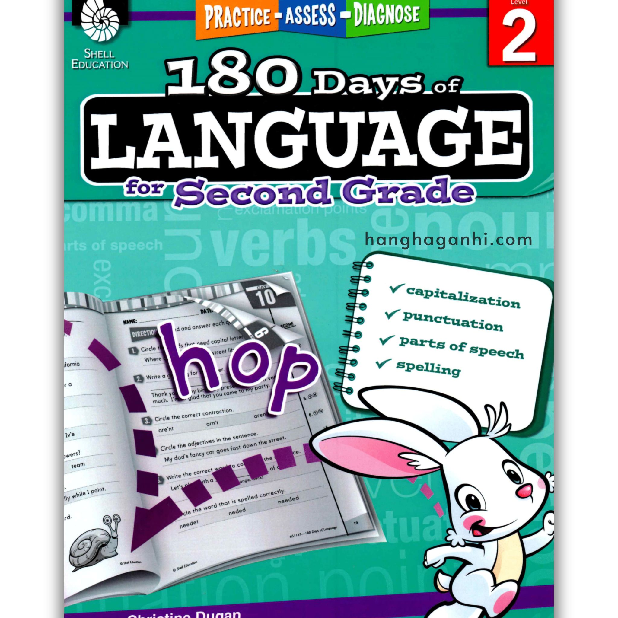Sách 180 Days Of Language Grade 2
