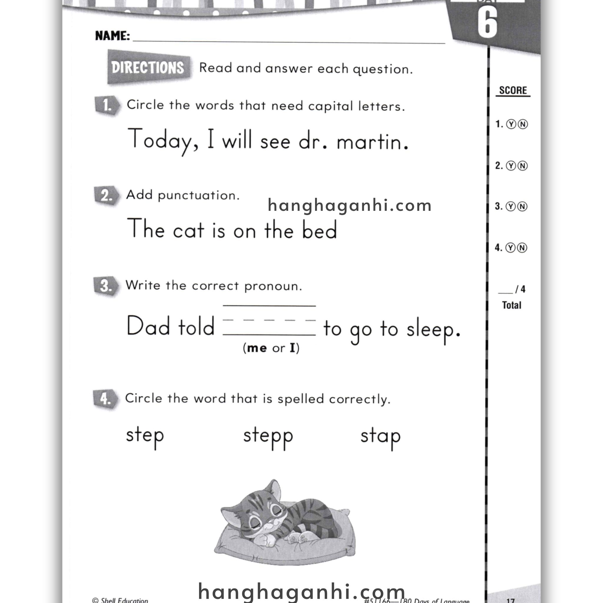 Sách 180 Days Of Language Grade 1_thumbnail_6