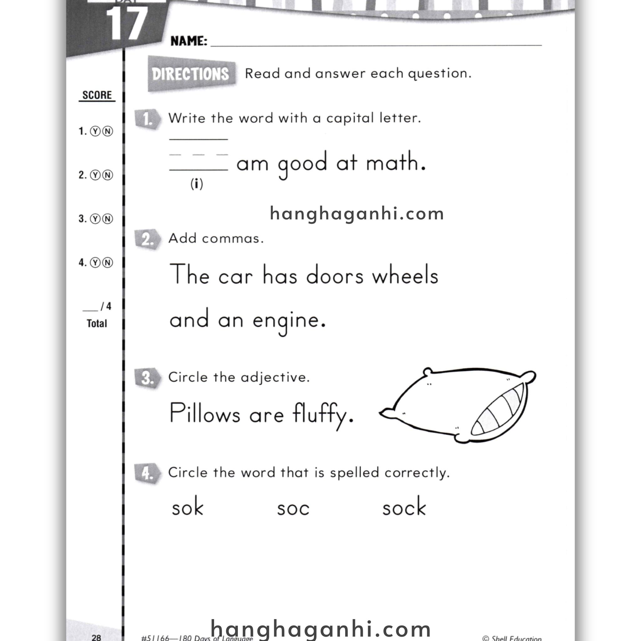 Sách 180 Days Of Language Grade 1_thumbnail_11