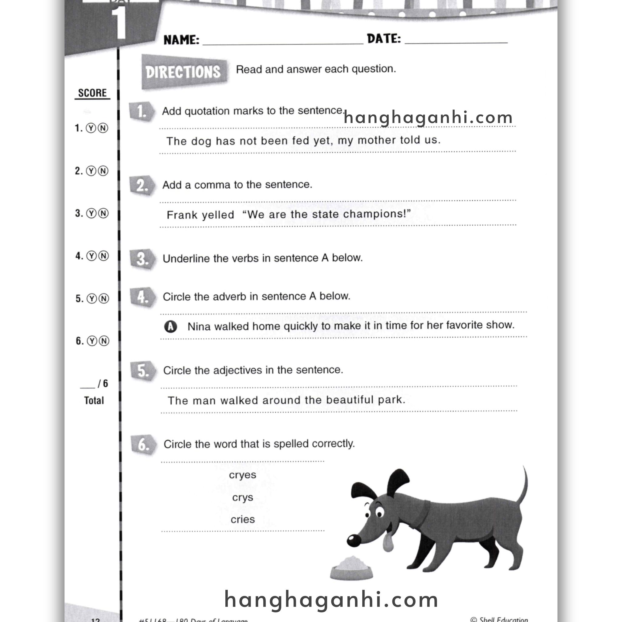 Sách 180 Days Of Language Grade 3_thumbnail_8